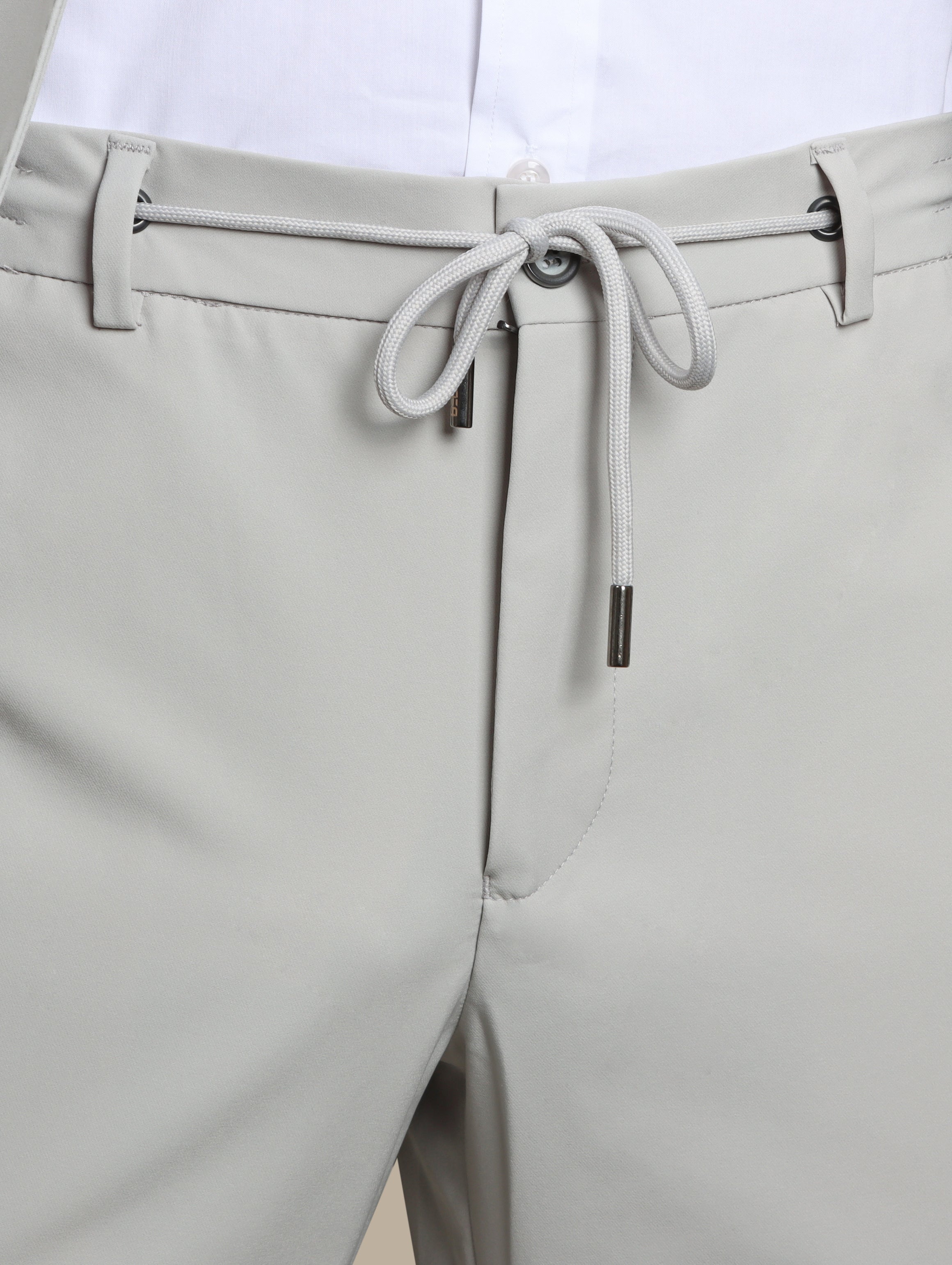 Travel Suit Peak Lapel | Light Grey