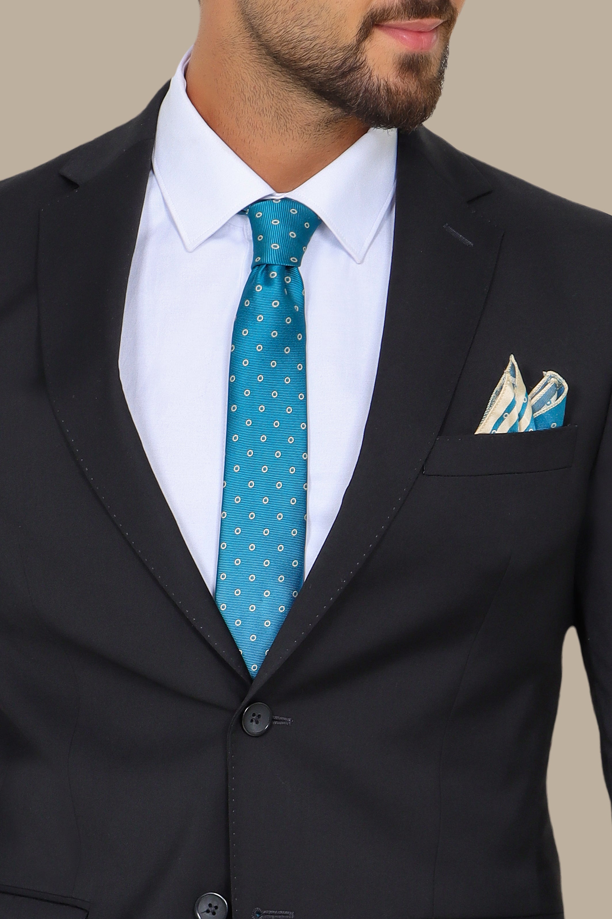 Basic Suit with Notch Lapel