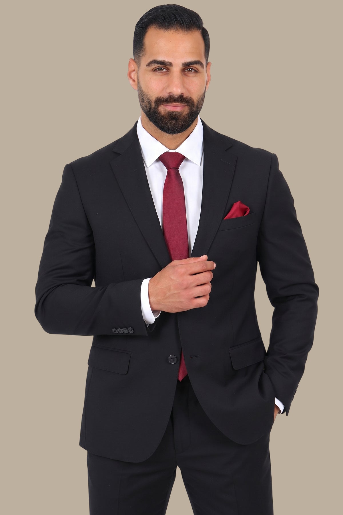 Twill Notch Lapel Suit – Drop 8