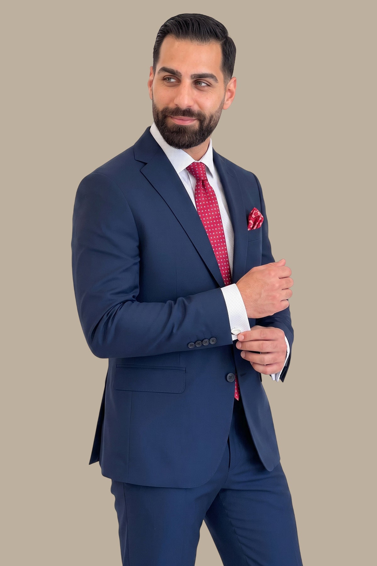 Structured Notch Lapel Suit – Drop 8