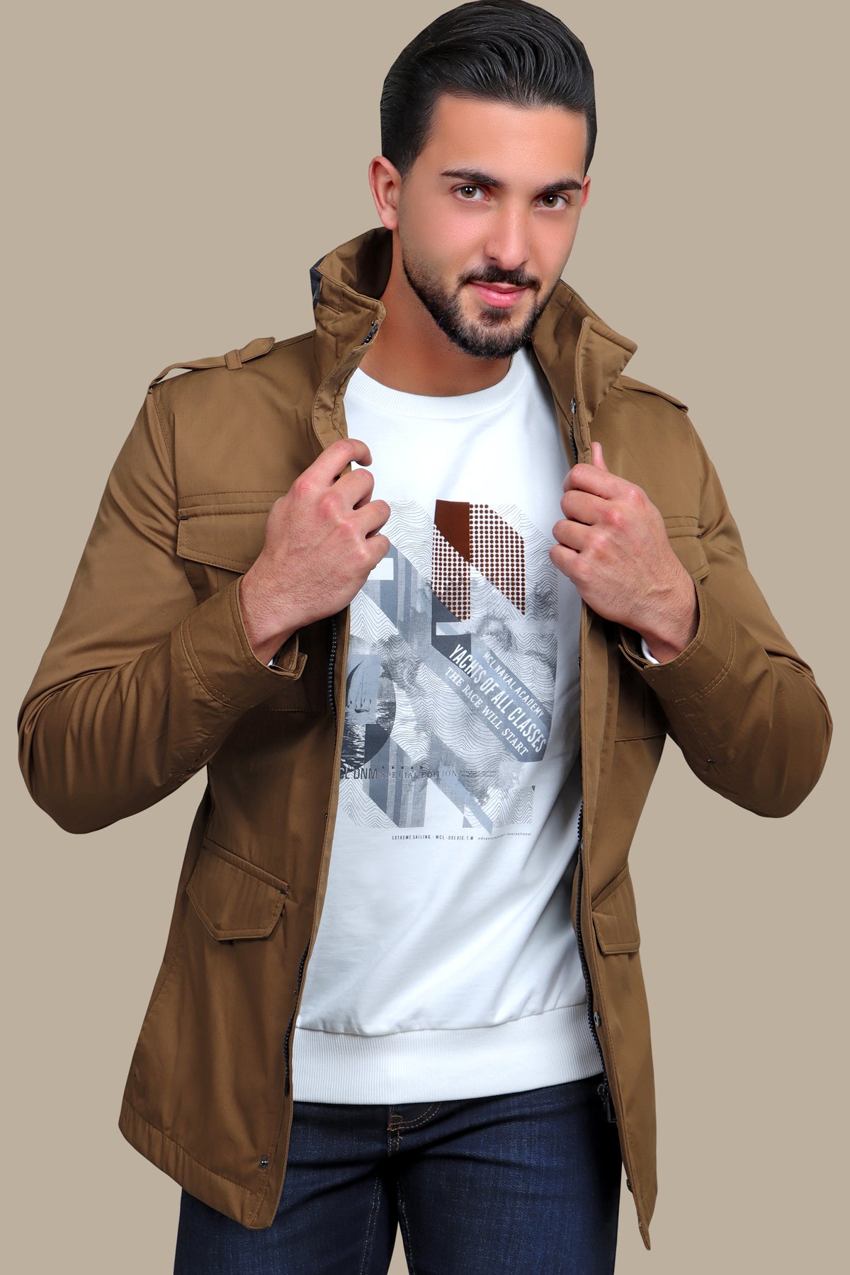Safari Expedition Jacket: Journey in Style