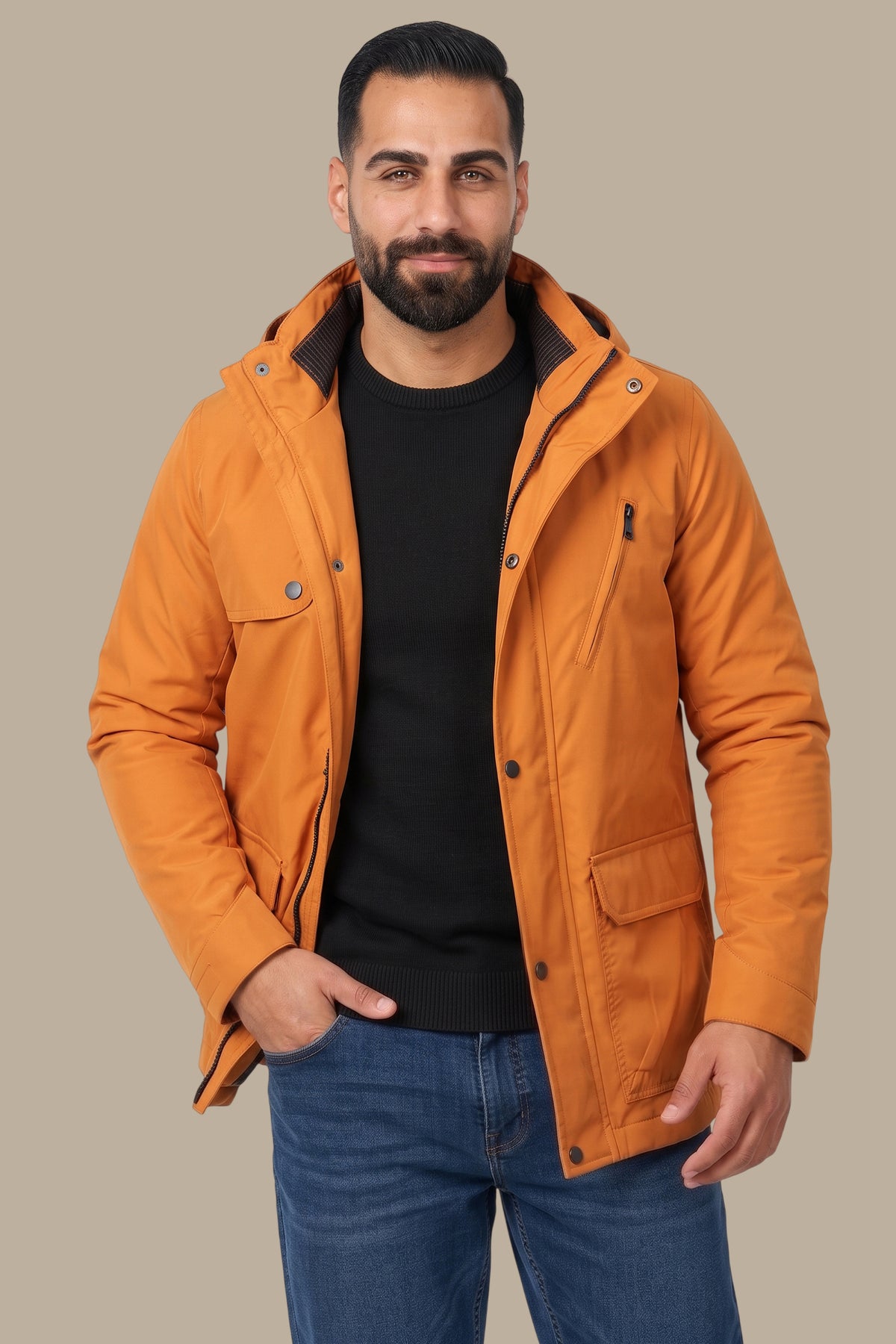 Arctic Breeze: Windbreaker Jacket for Stylish Versatility