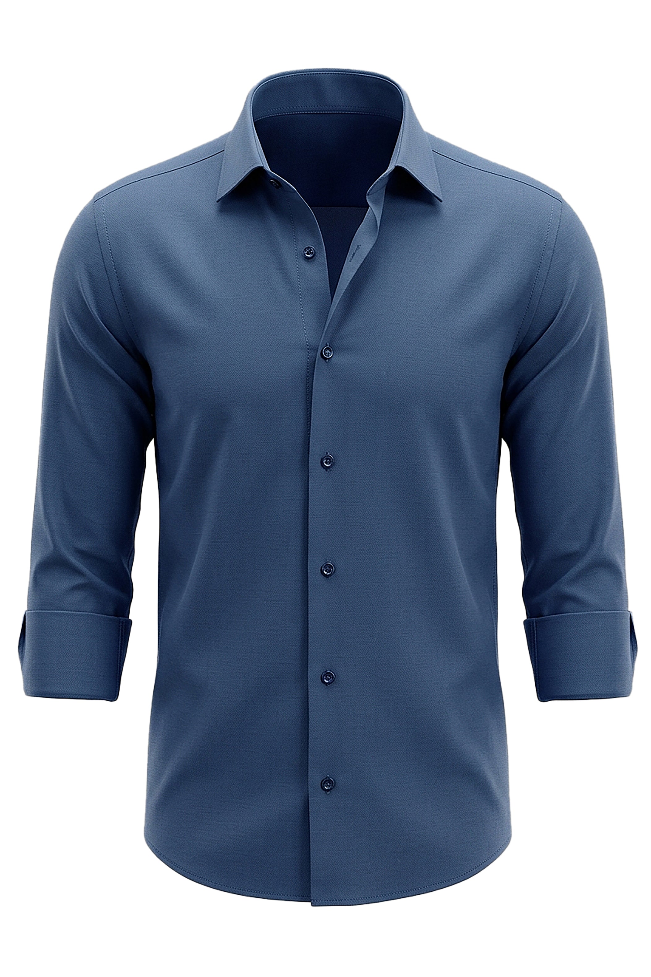 Shirt Chambray Slim Fit | Indigo