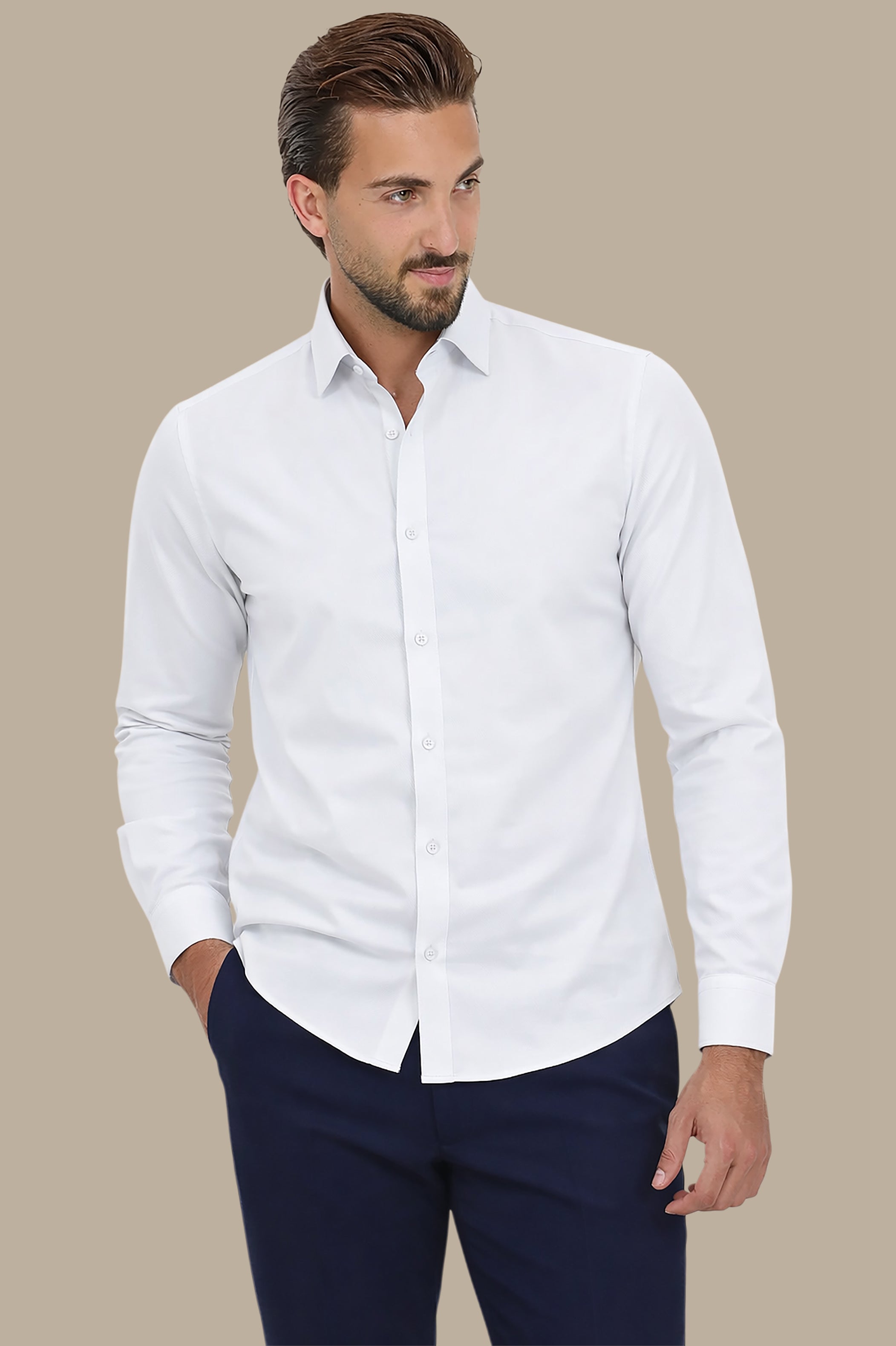 Shirt Piqué Regular | White