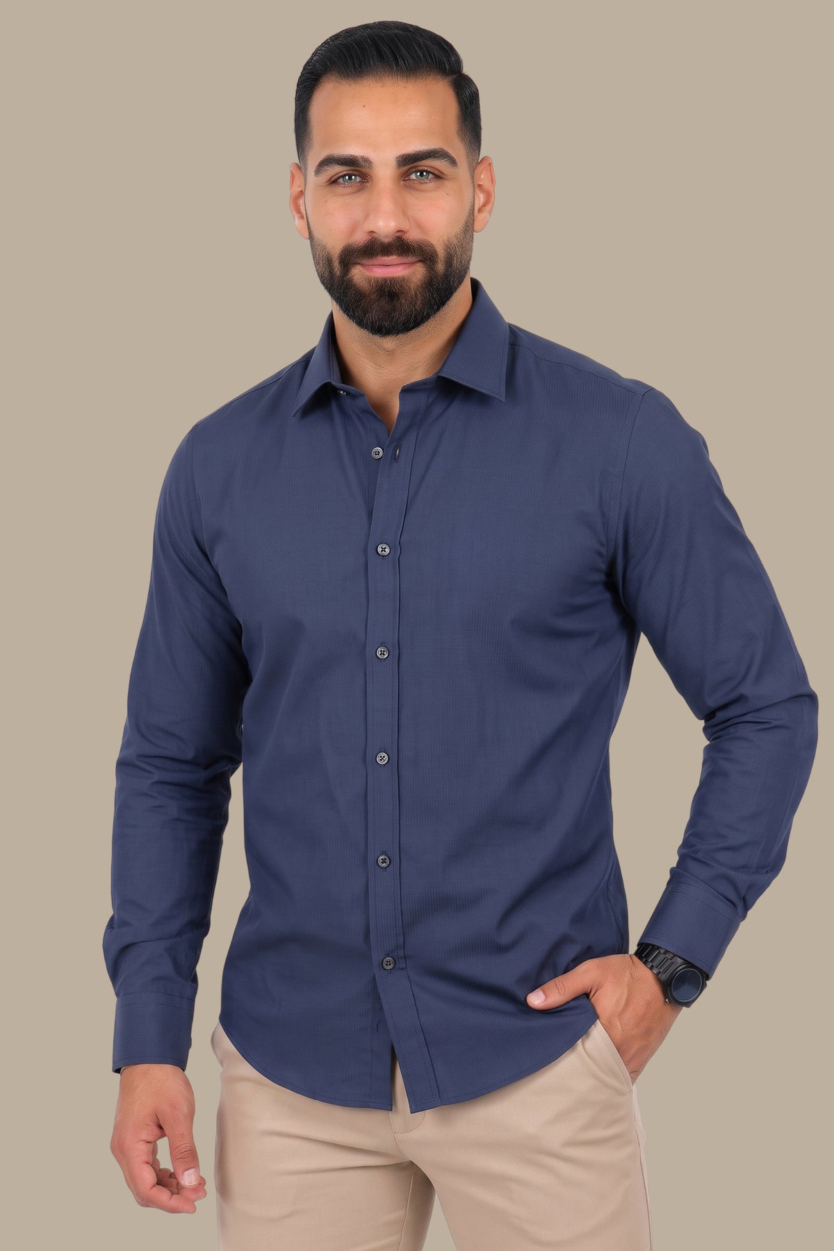 Corded Stripe Shirt