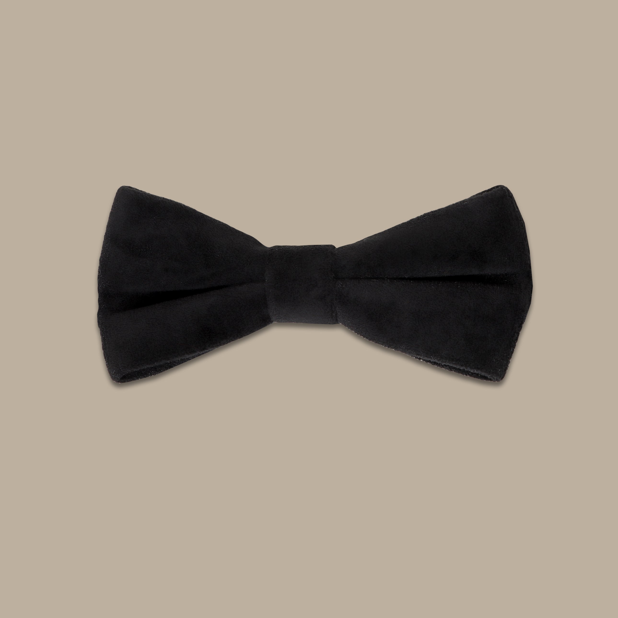 Midnight Elegance: The Velvet Black Bowtie