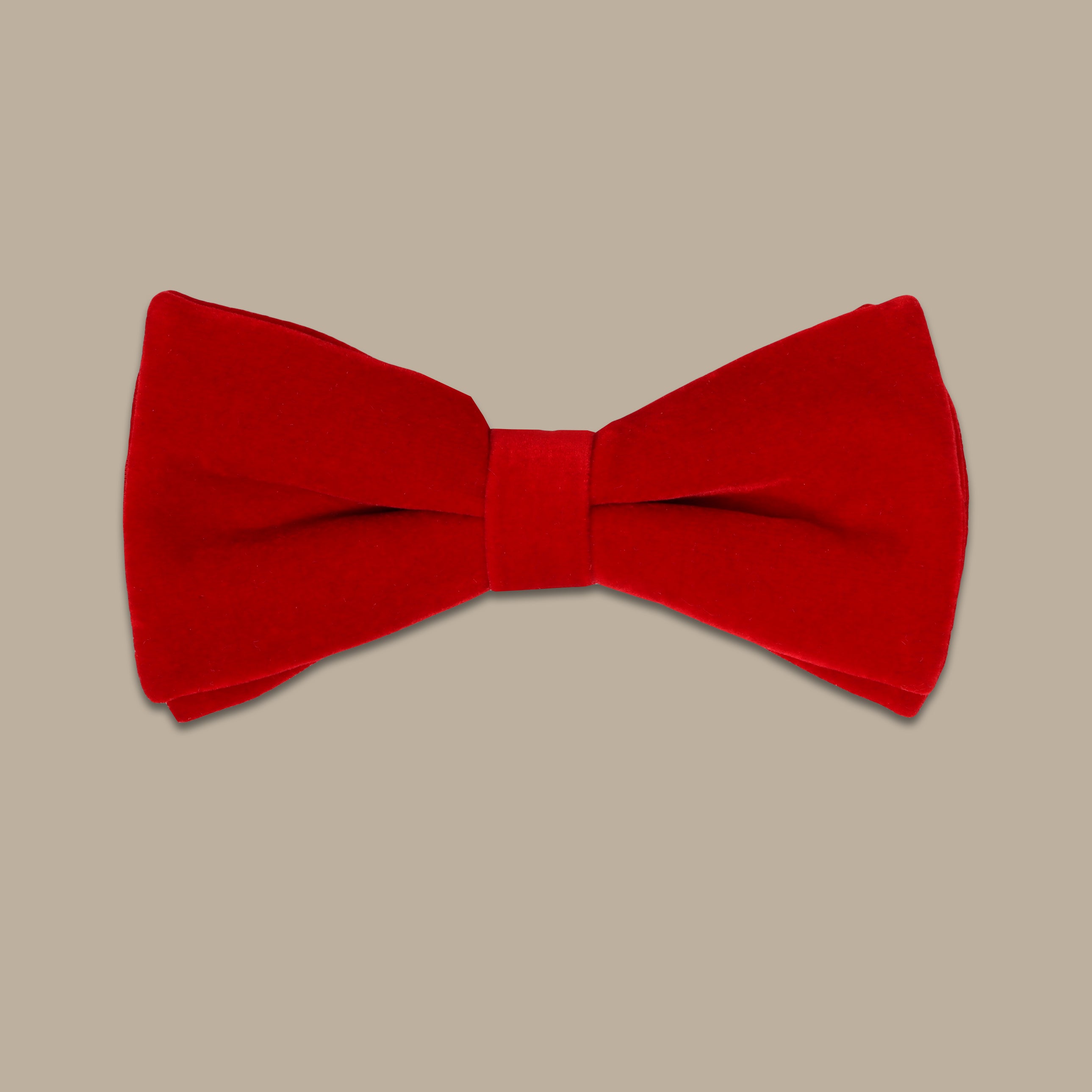 Ruby Royale: The Velvet Red Bowtie