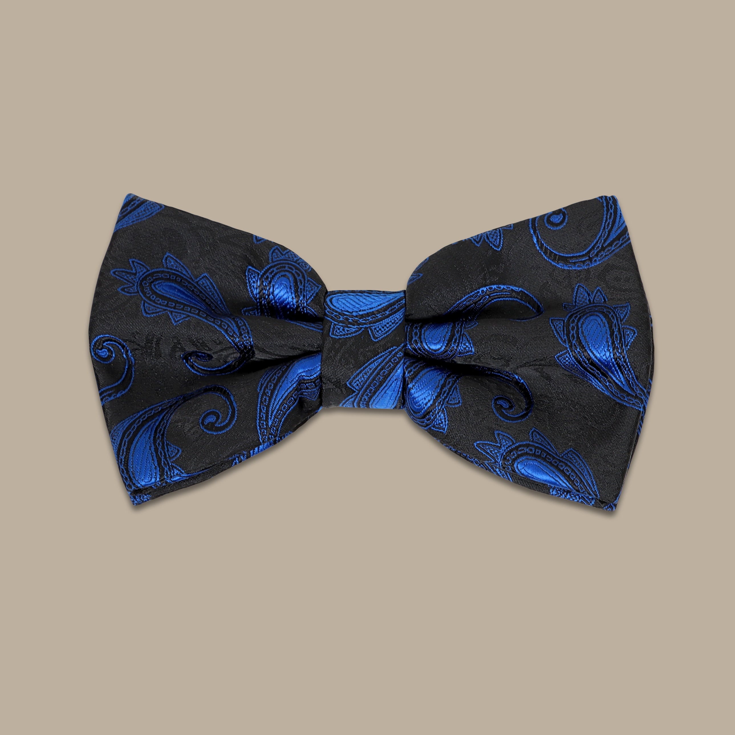Midnight Indigo: The Indigo & Black Bowtie