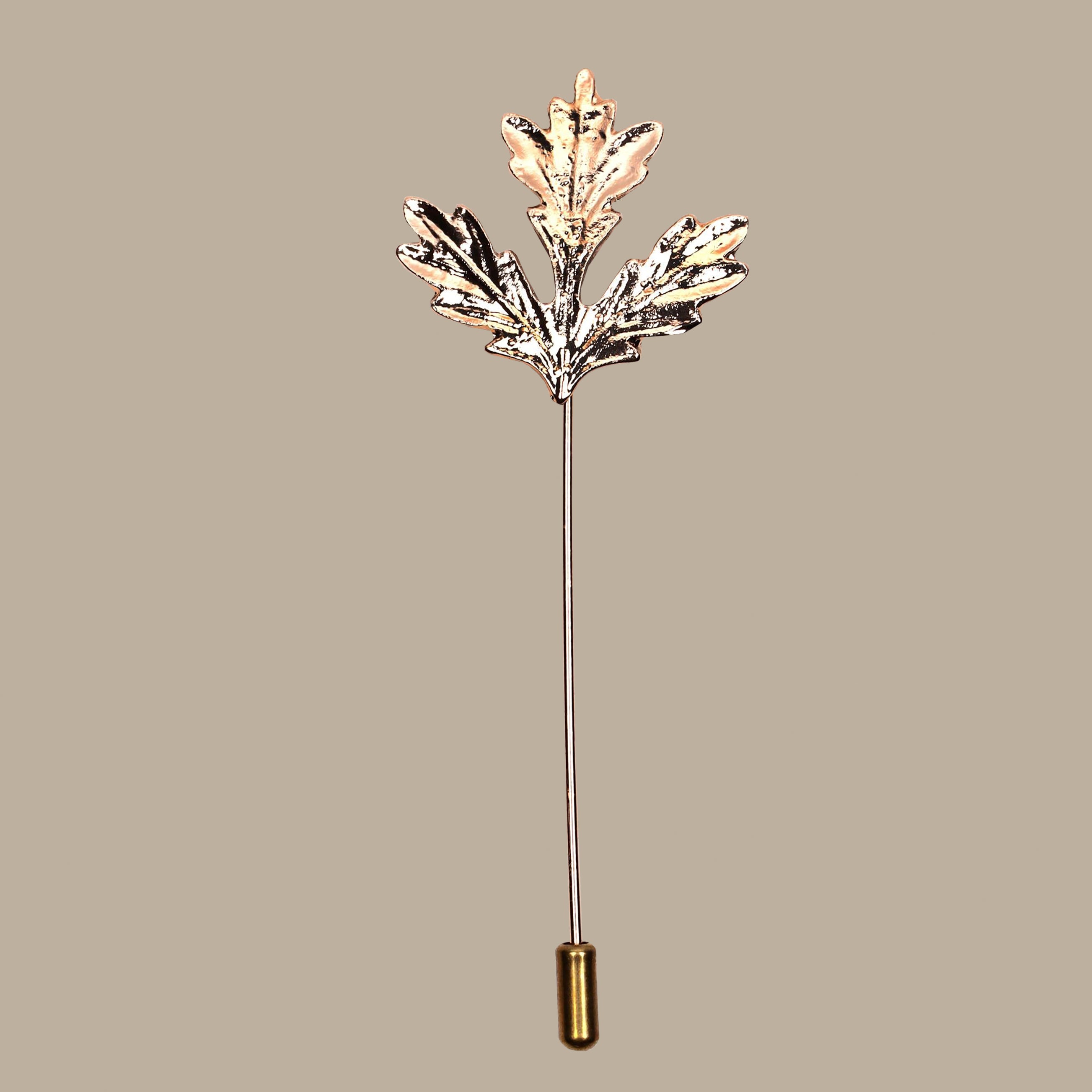 Golden Pin: Nature's Gleam