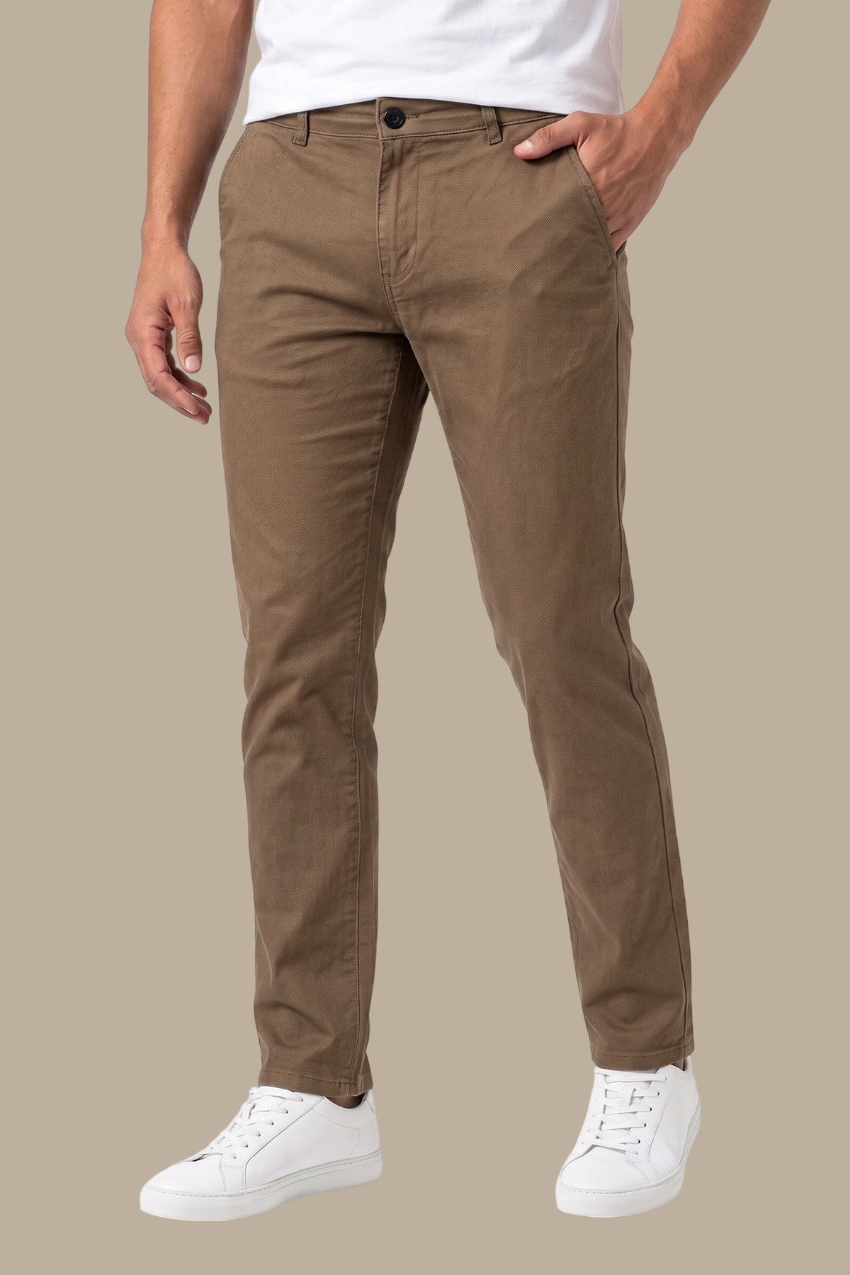 Chino Oxford Slim Fit Trousers