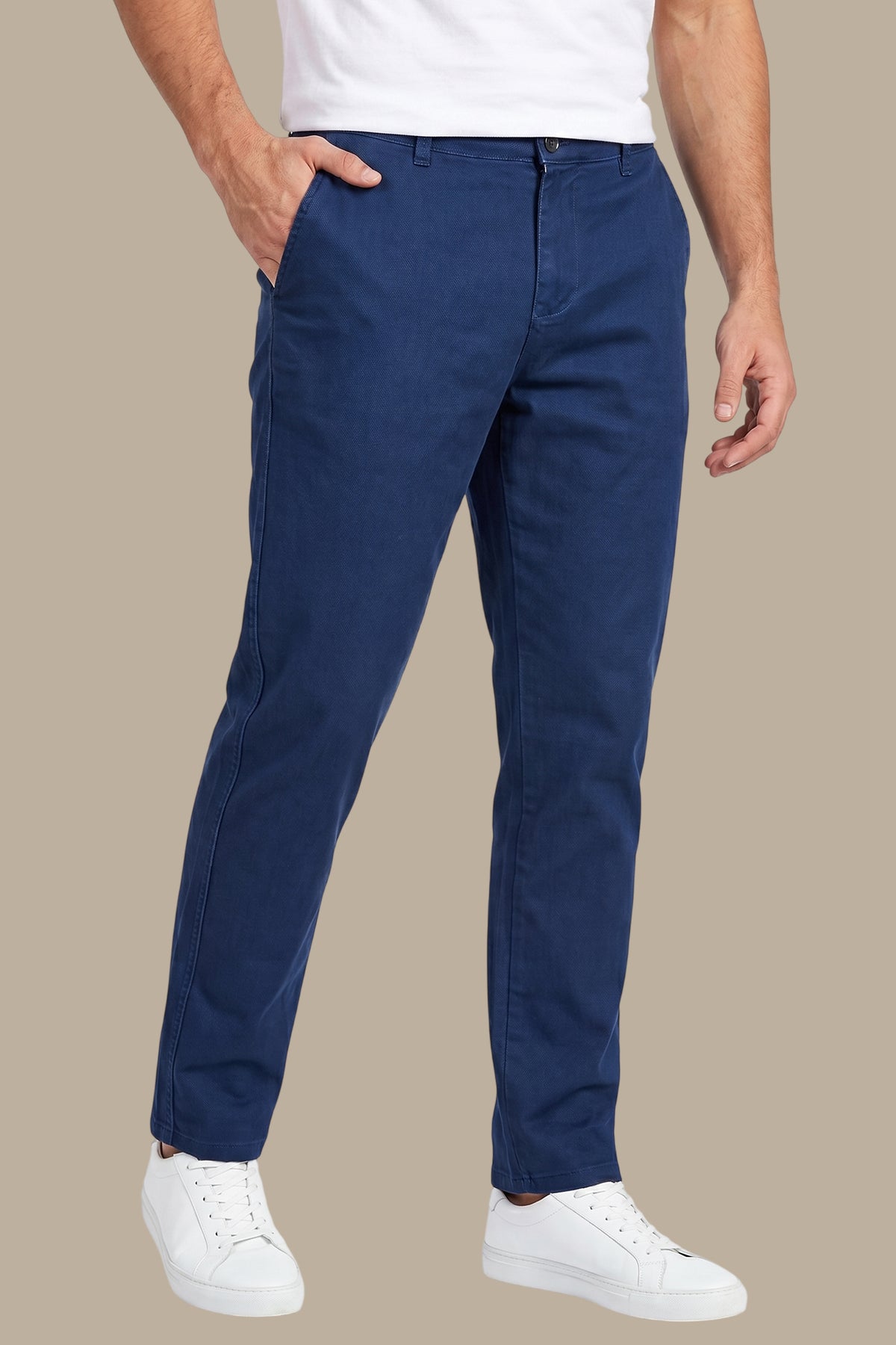 Chino Oxford Slim Fit Trousers
