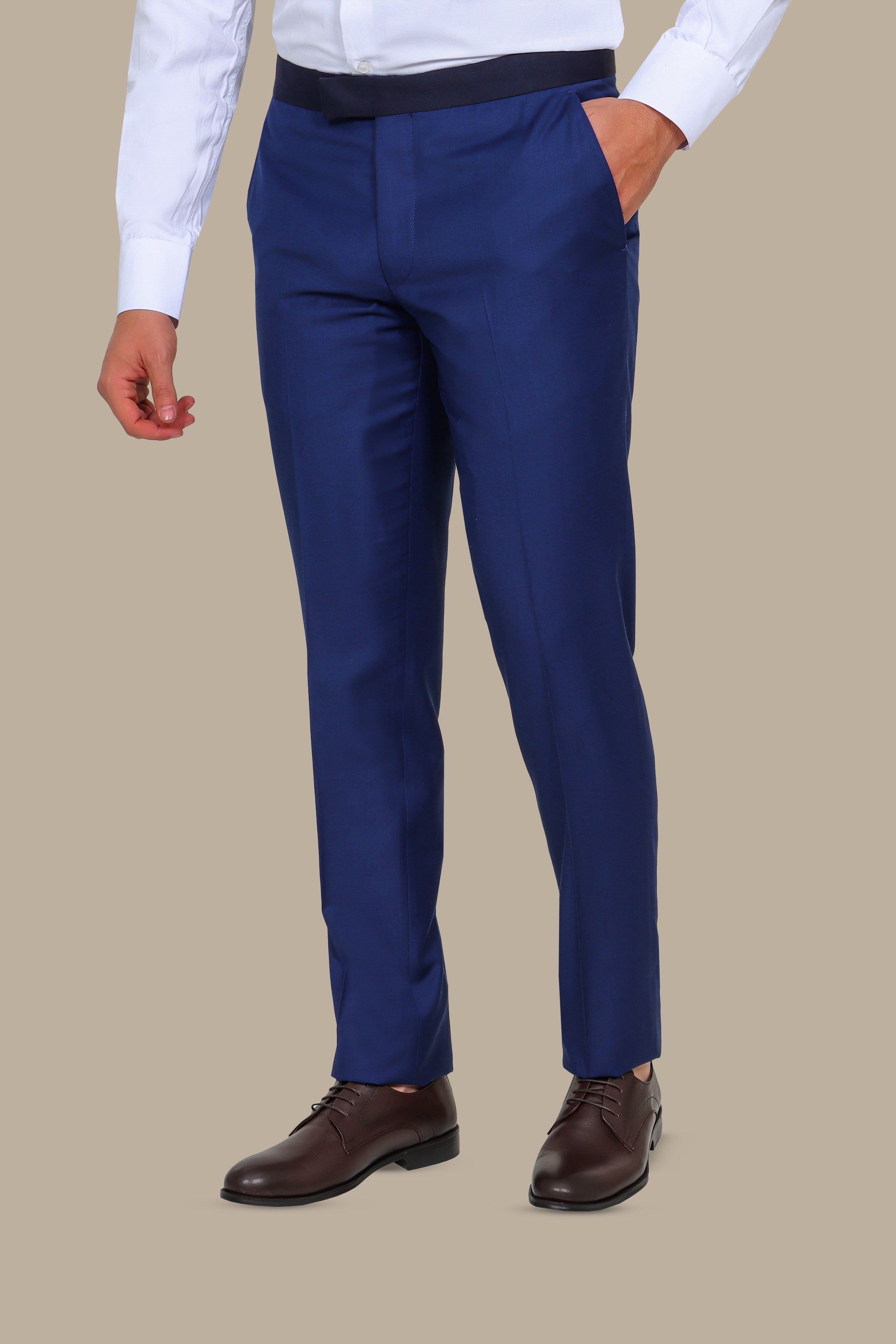 Blue Tuxedo Pants