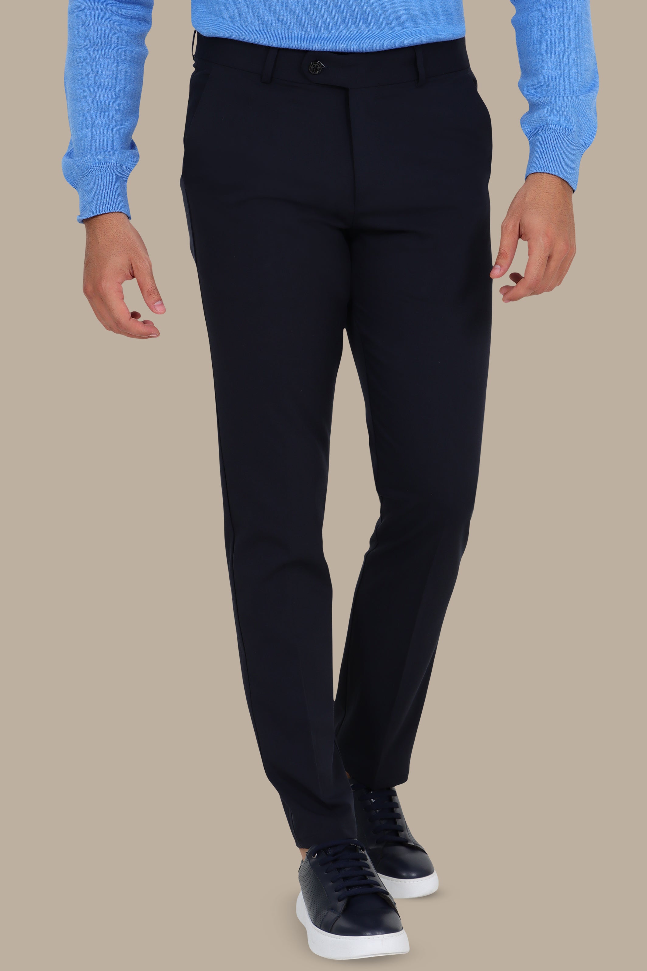 Classic Slim Fit Pant in Navy