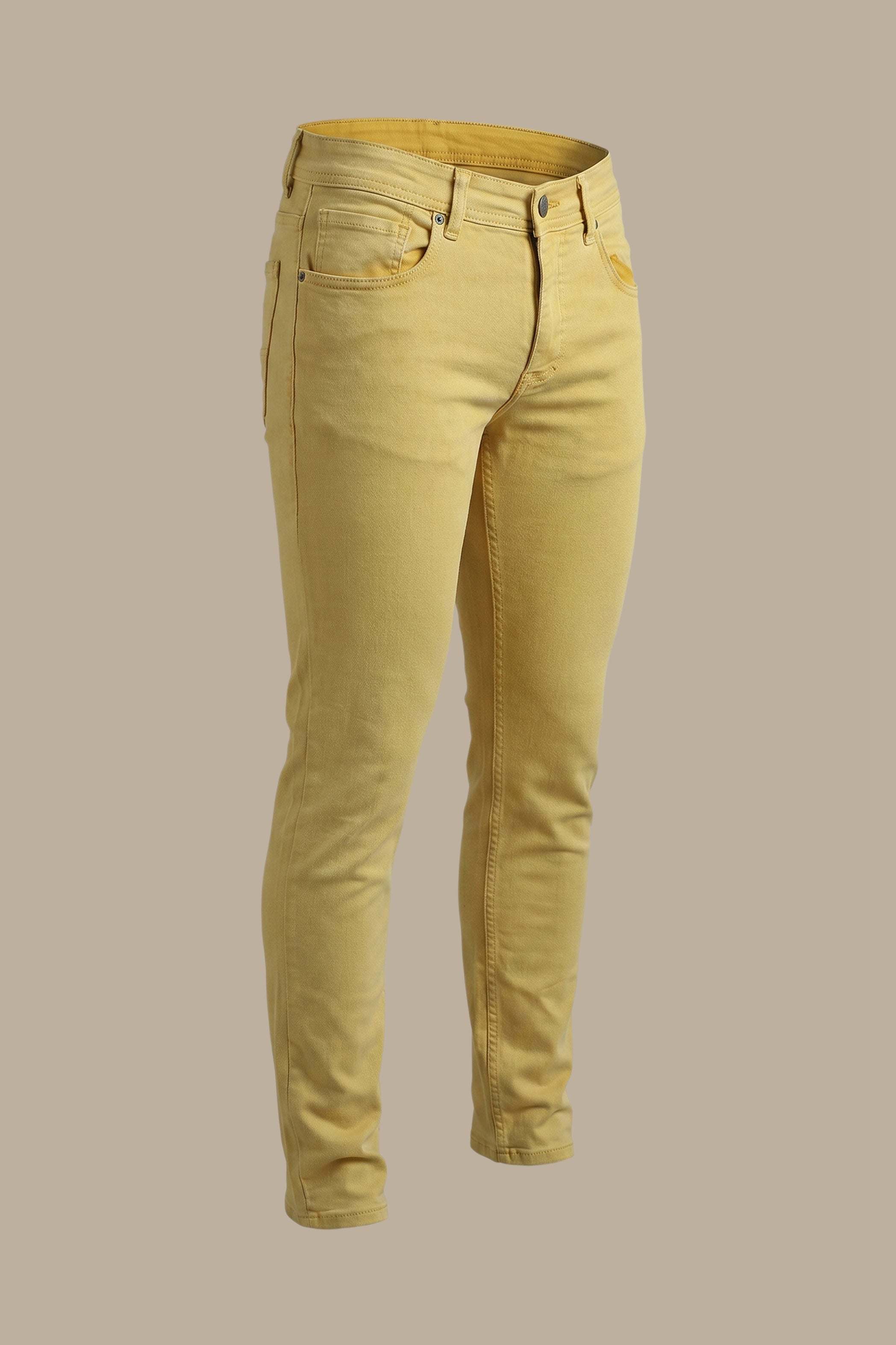 Jeans 5 Pockets | Mustard
