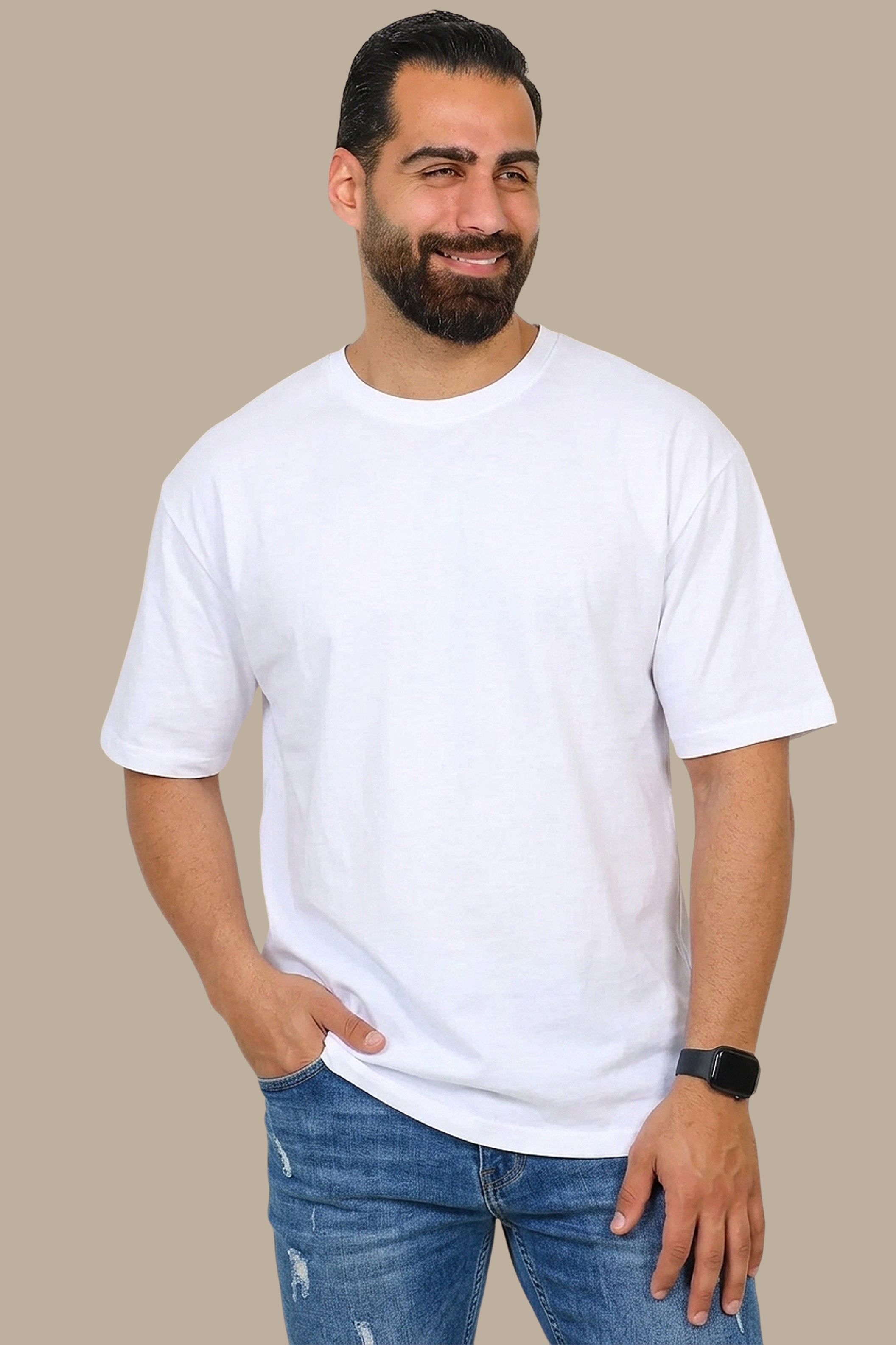 Basic Round Neck Short Sleeve T-Shirt