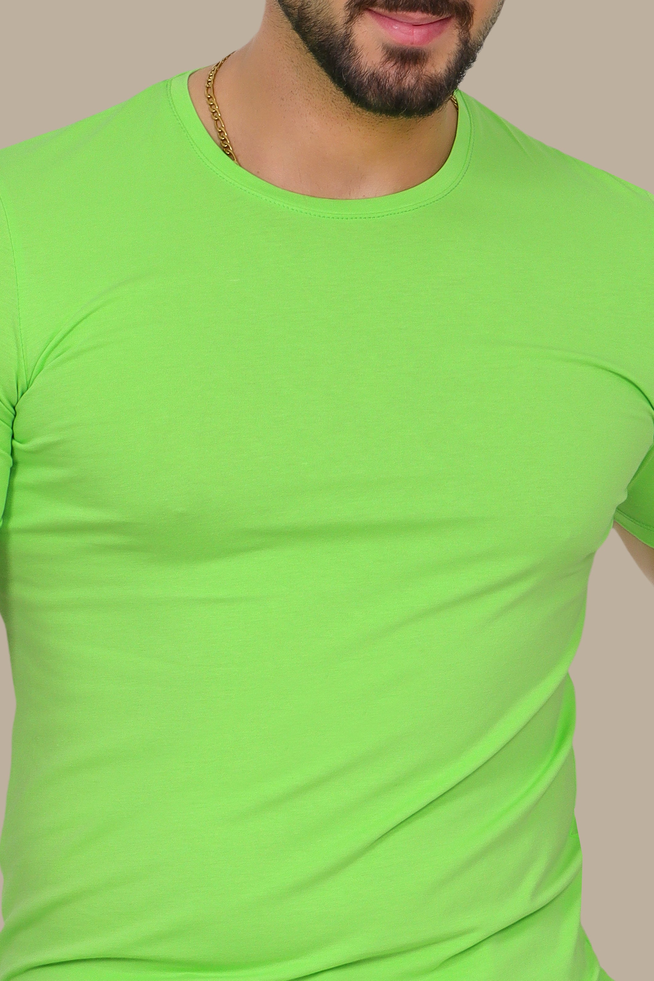 Pistache Glow: Fresh Basic T-Shirt