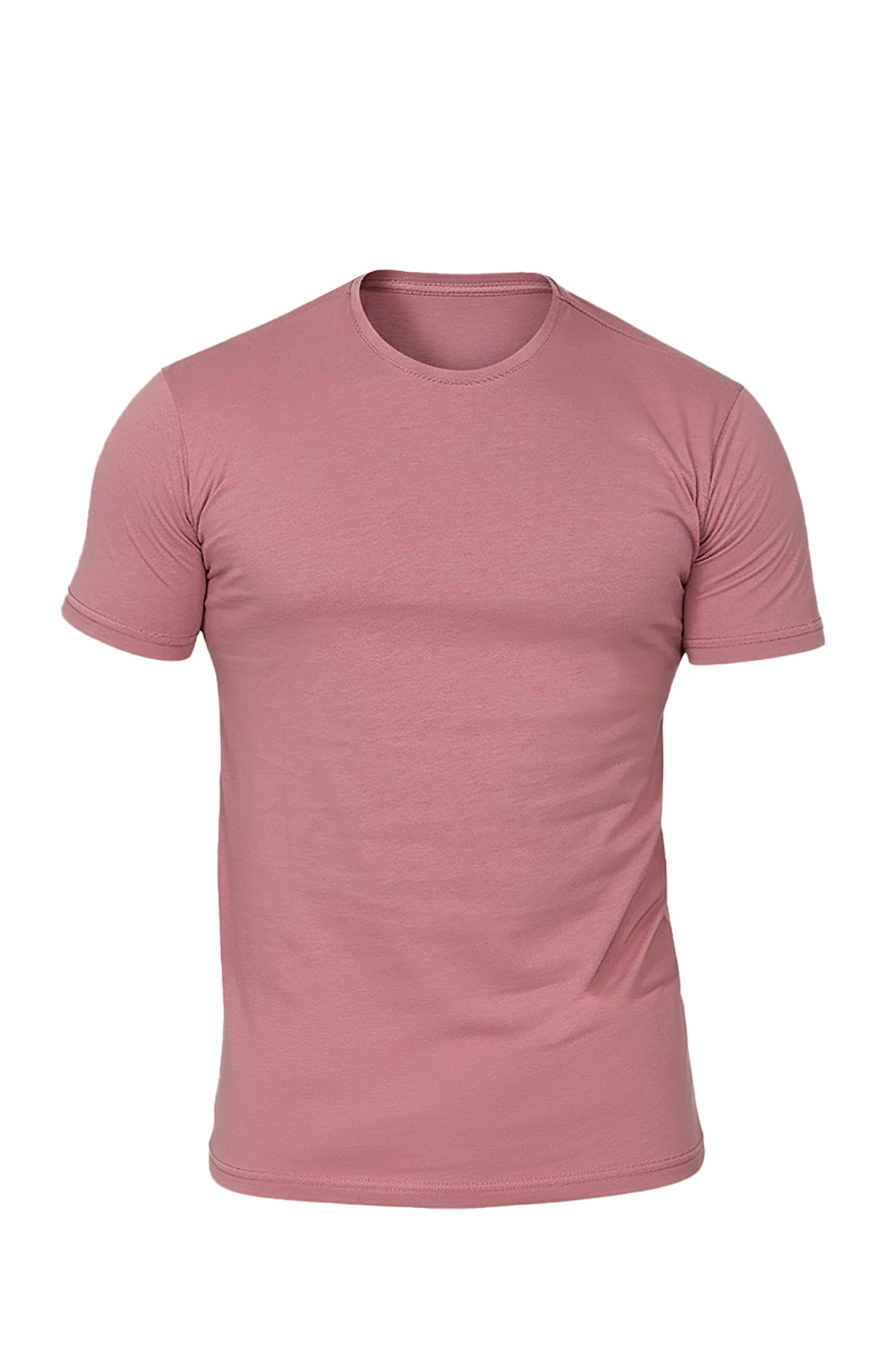 Pink Round Neck T-Shirt