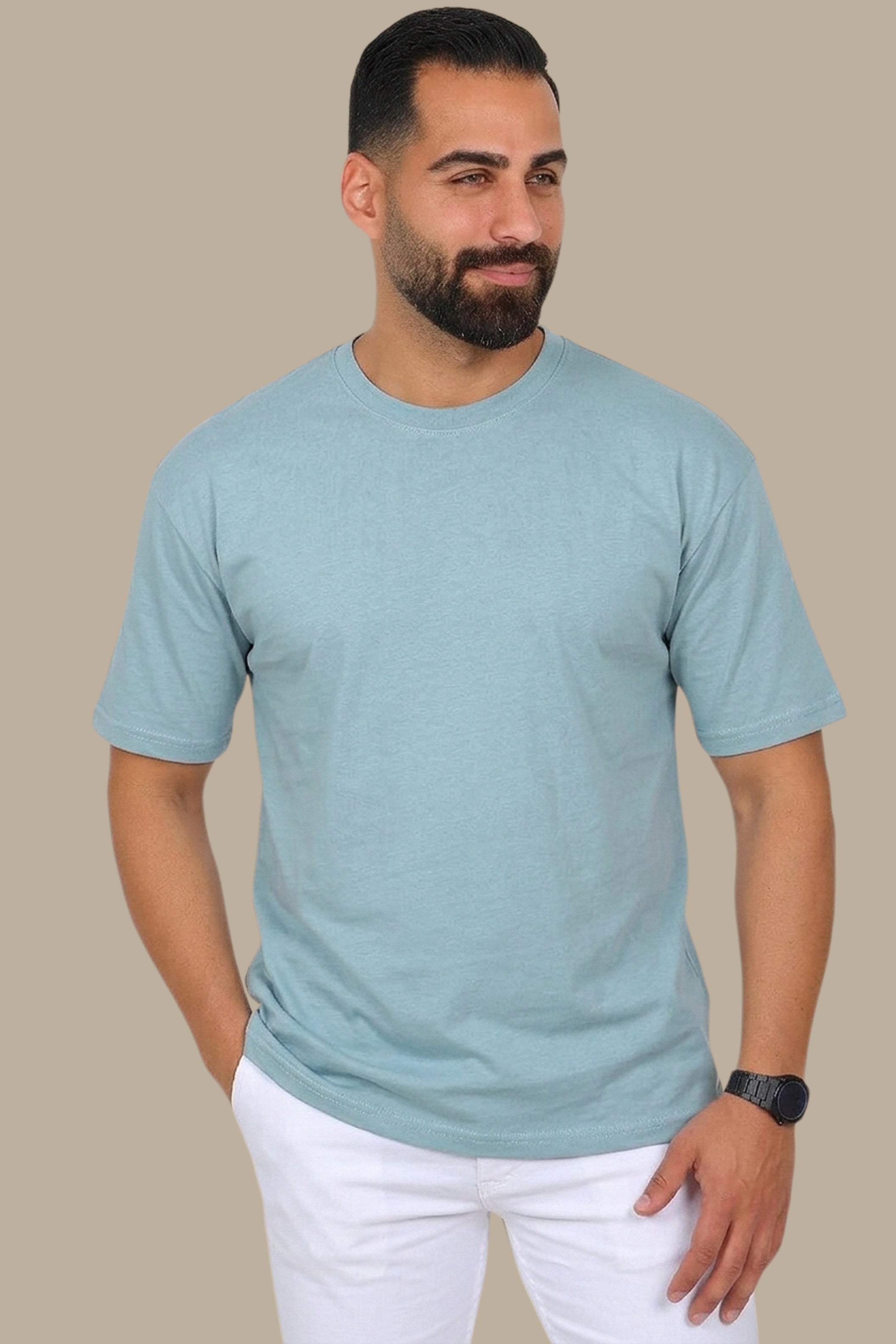 Mint Round Neck T-Shirt