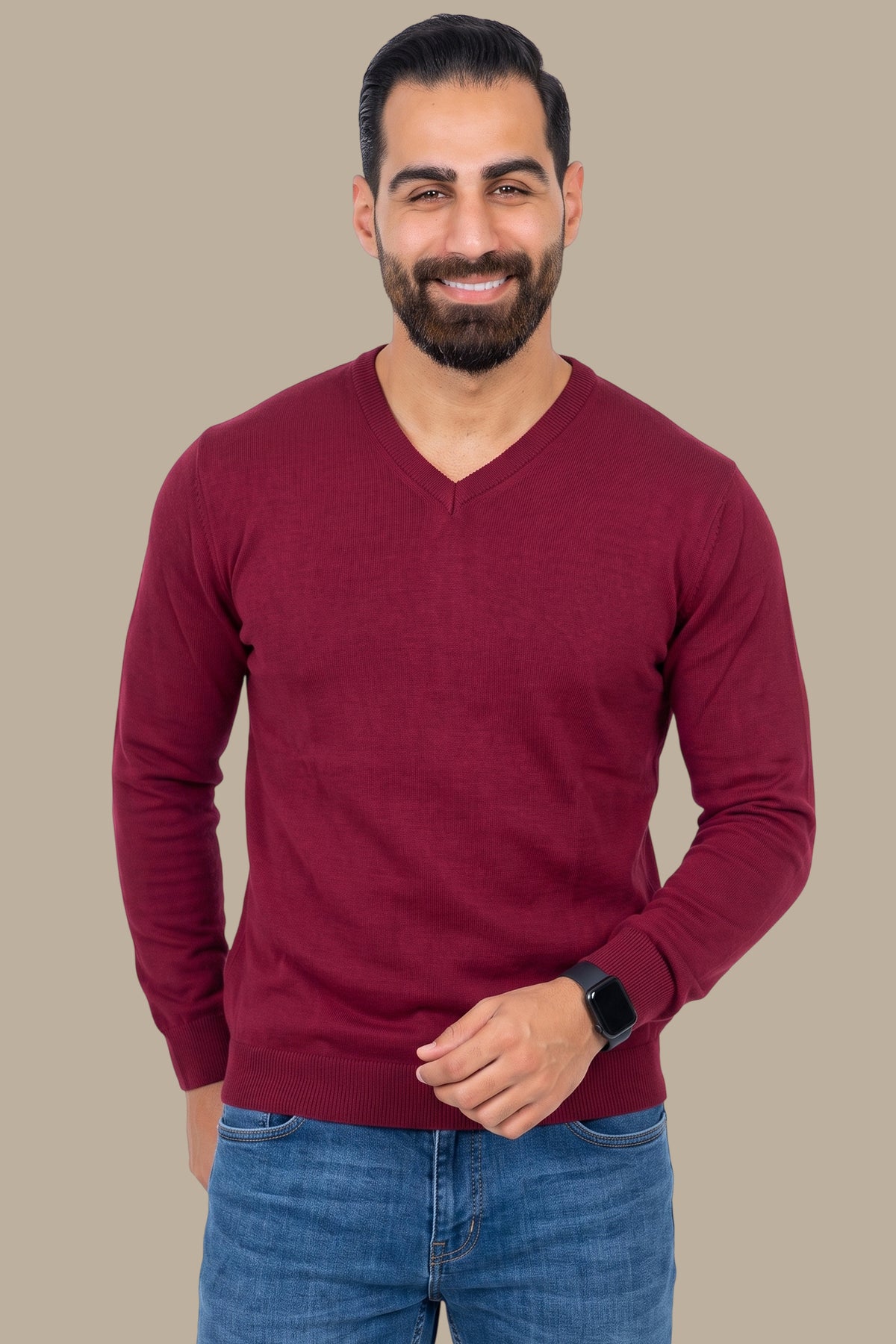 Basic V-Neck Sweater