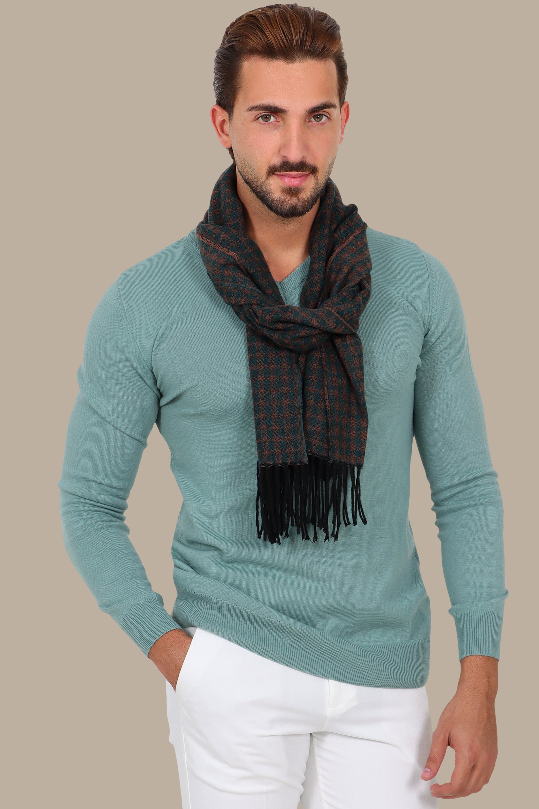 Mint V-Neck Basic Sweater