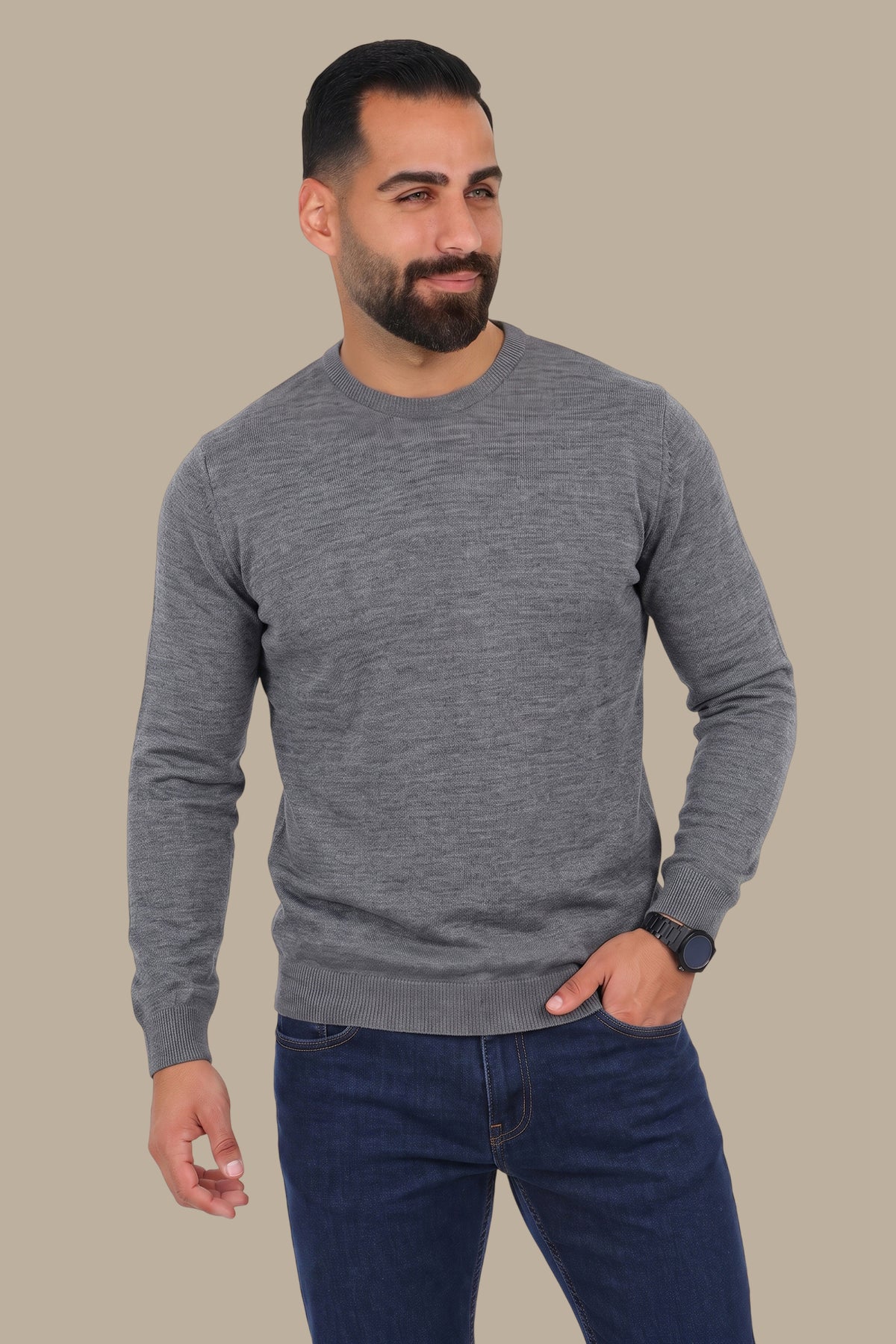Basic Round Neck Sweater
