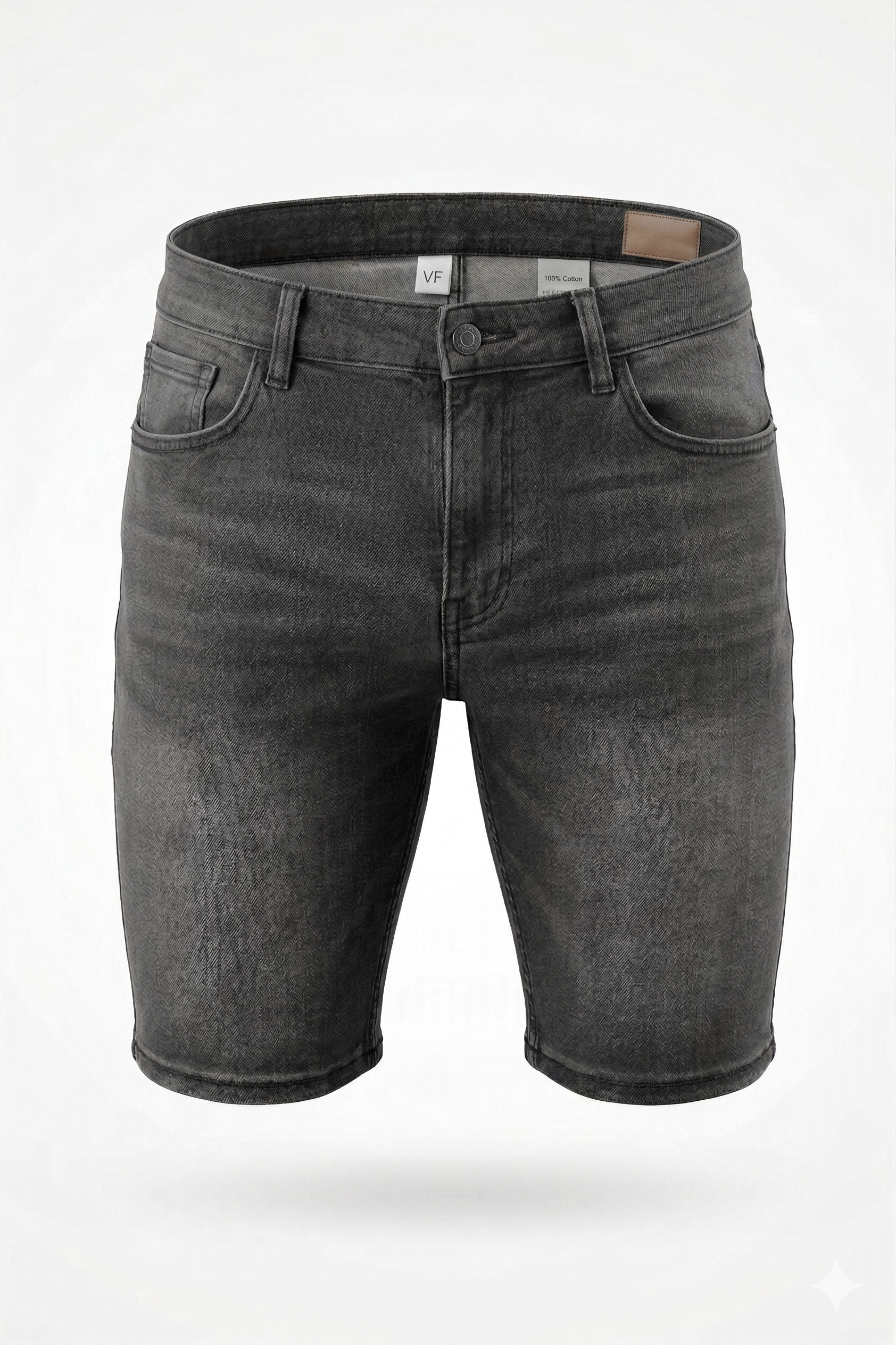 Short Denim Plain | Gray