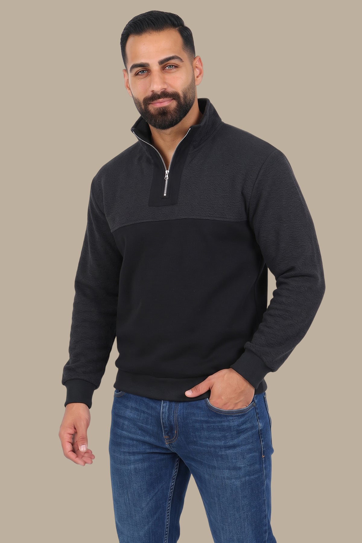 Half-Zip Sweatshirt