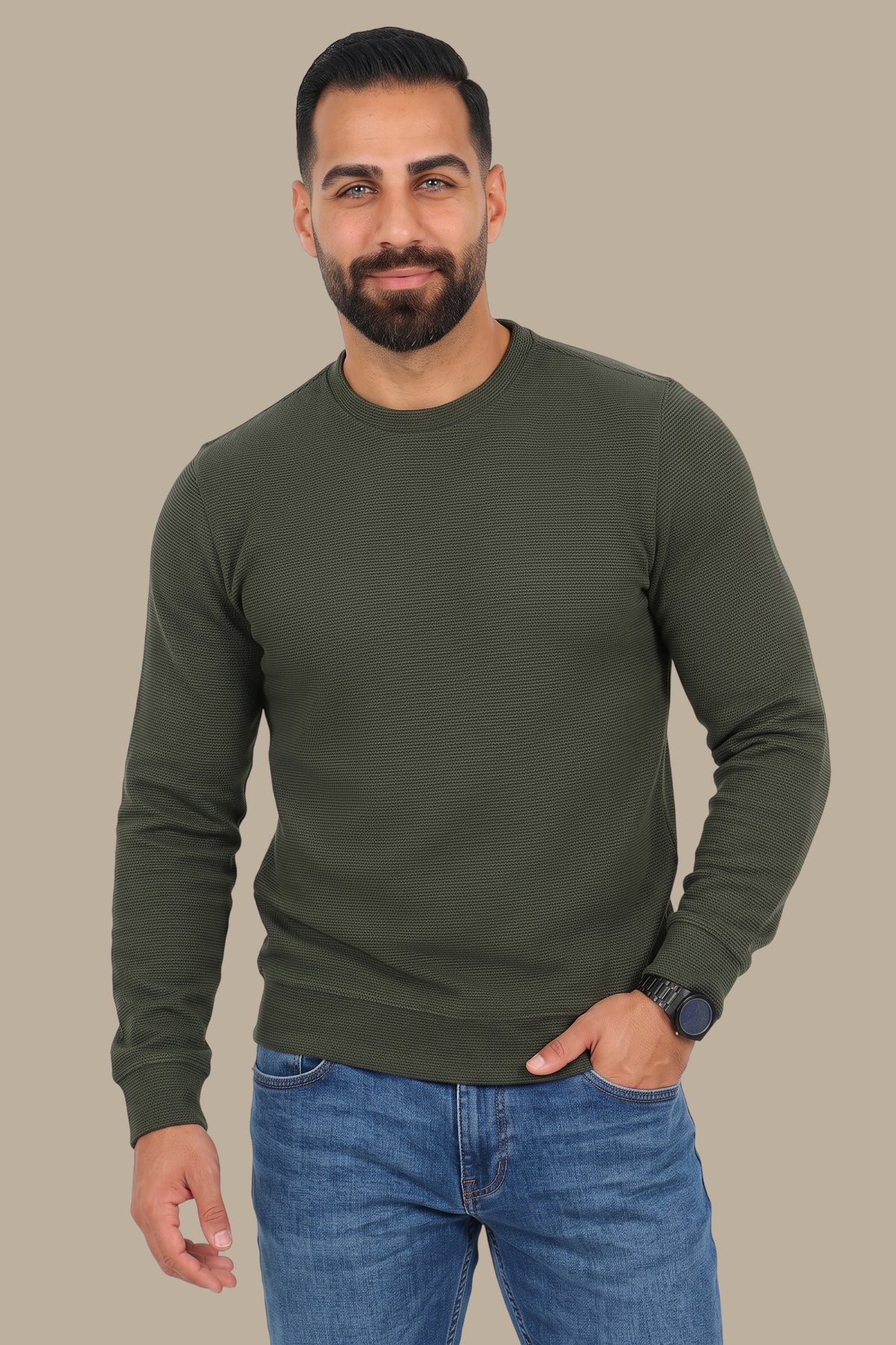 Structured Sweatshirt