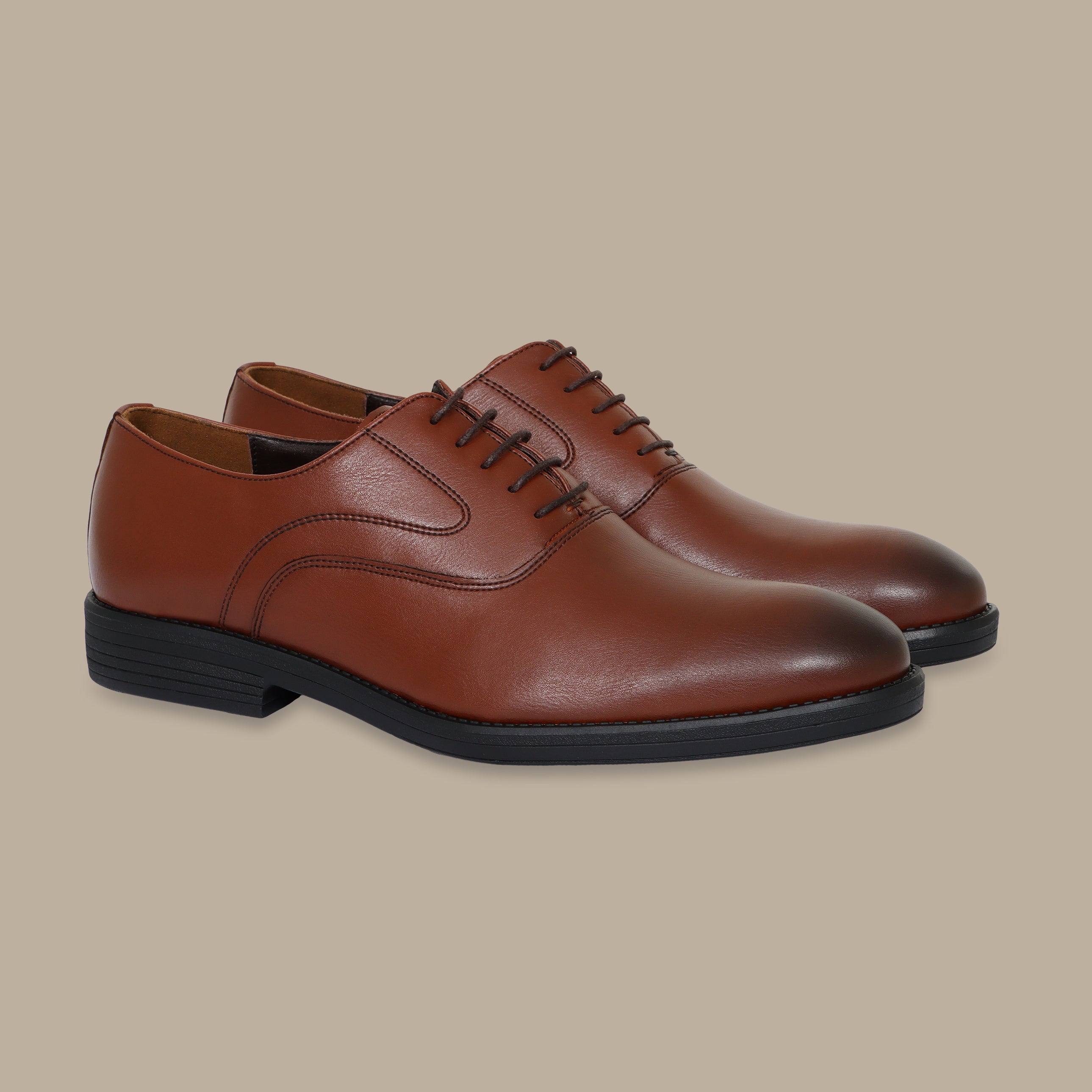 Classic Havane Leather Dress Shoes