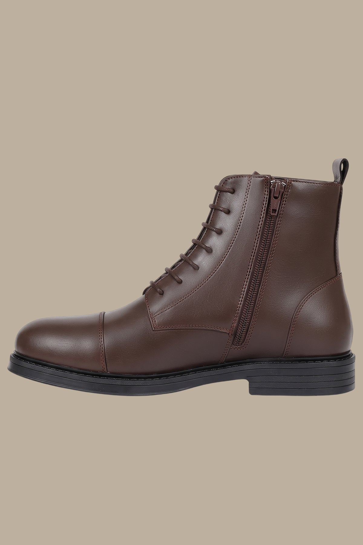 Oxford Lace-Up Ankle Boots