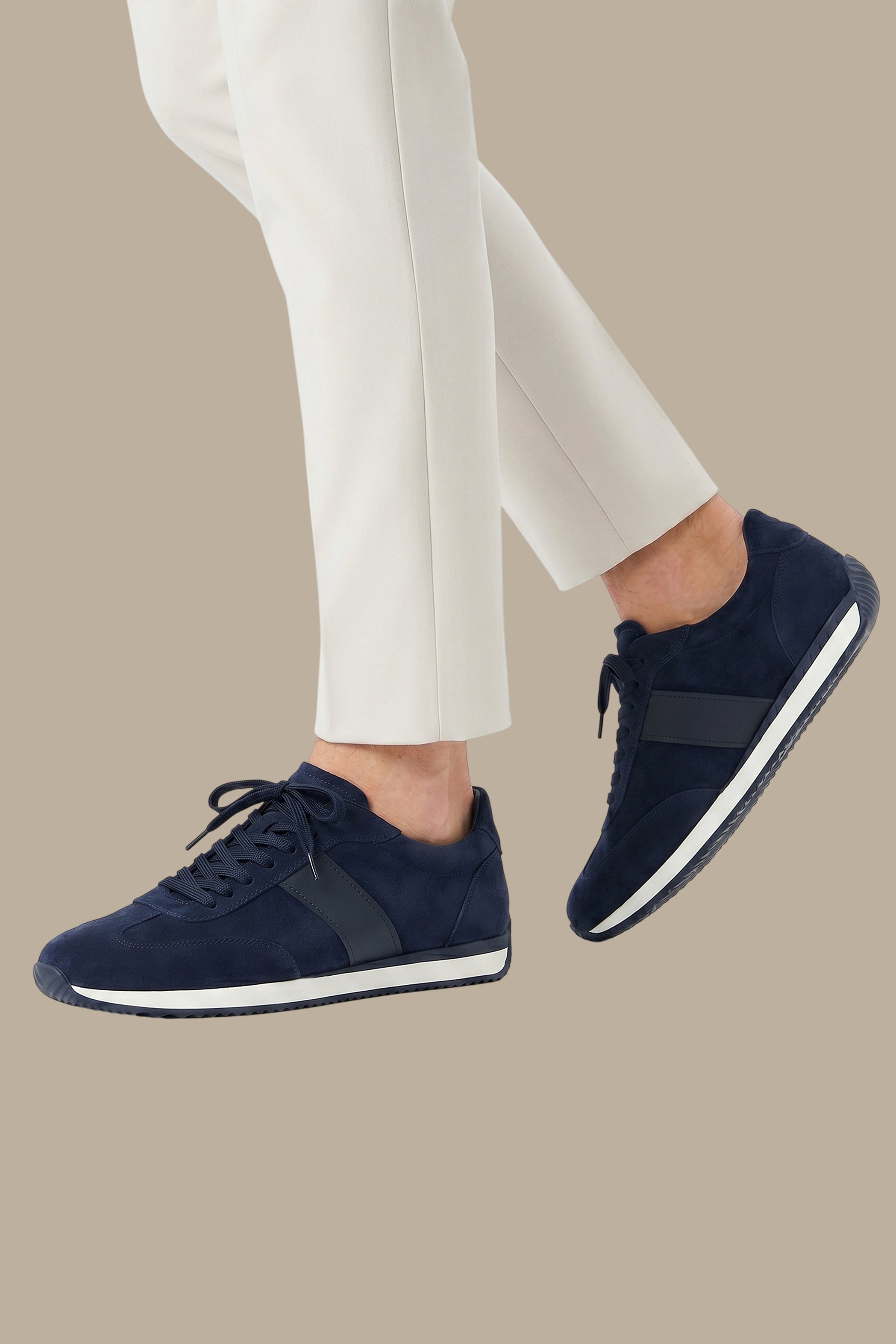 Urban Stride Navy Running Shoes
