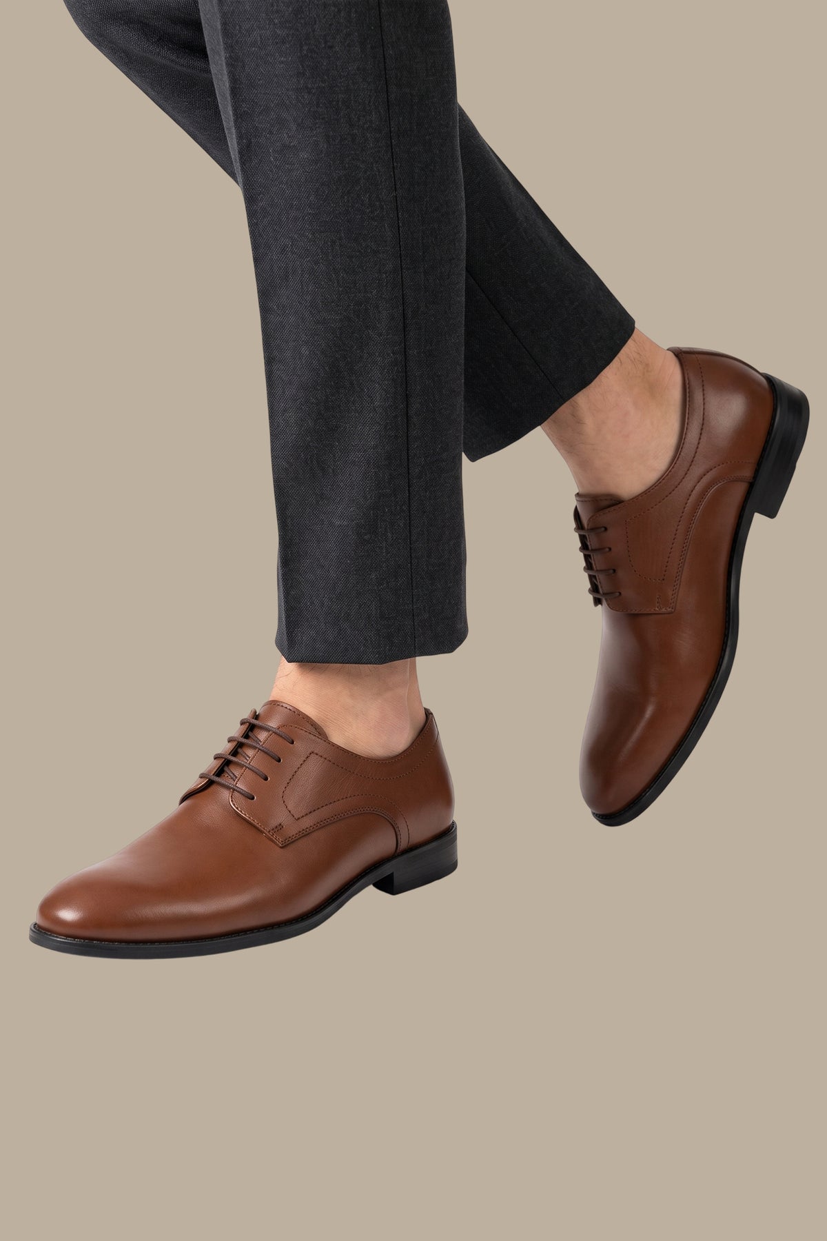 Classic Real Leather Blucher Shoes