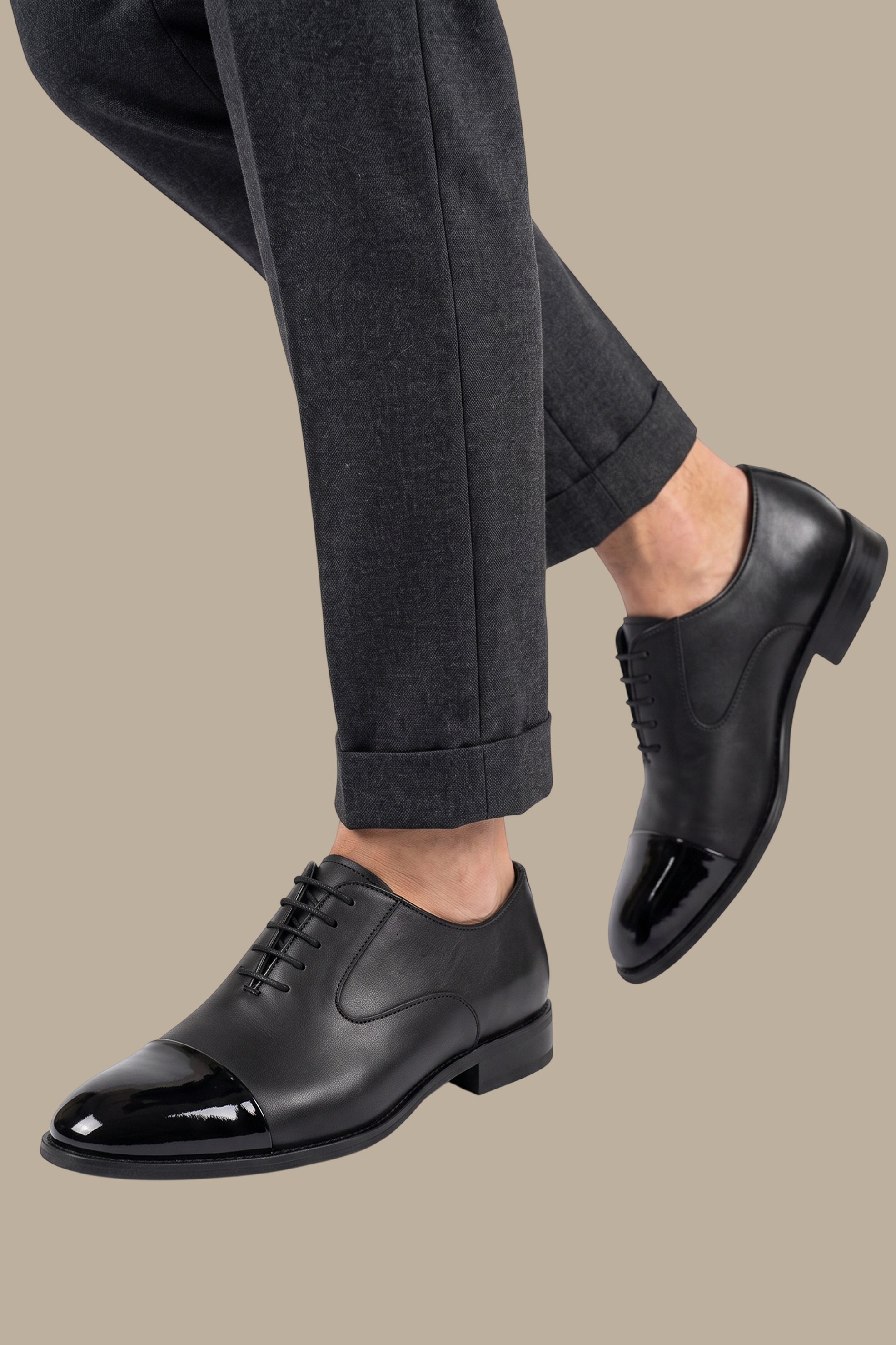 Ceremony Mid-Shine Real Leather Shoes