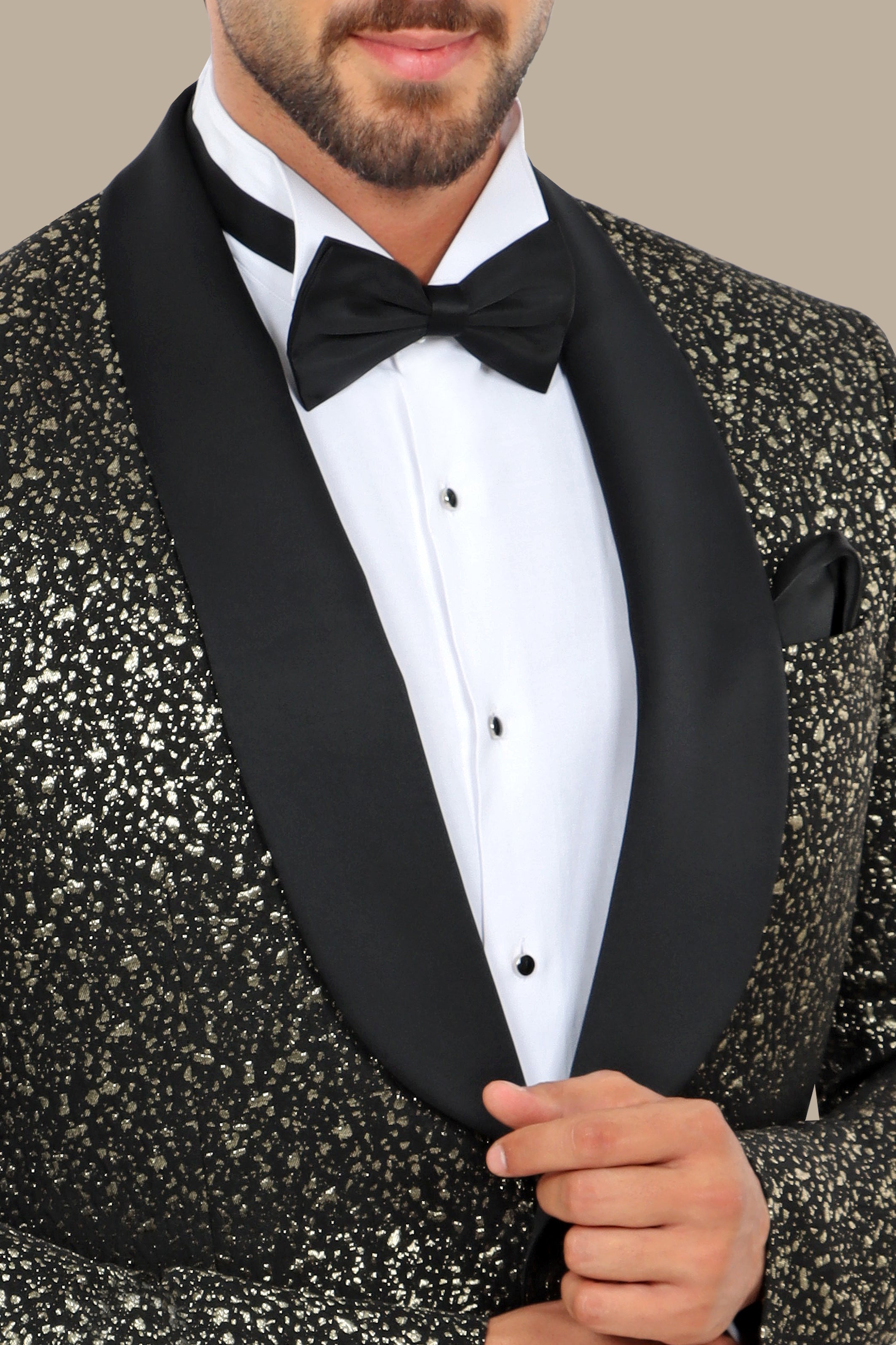 Gold Glitter Tuxedo FV Special Collection