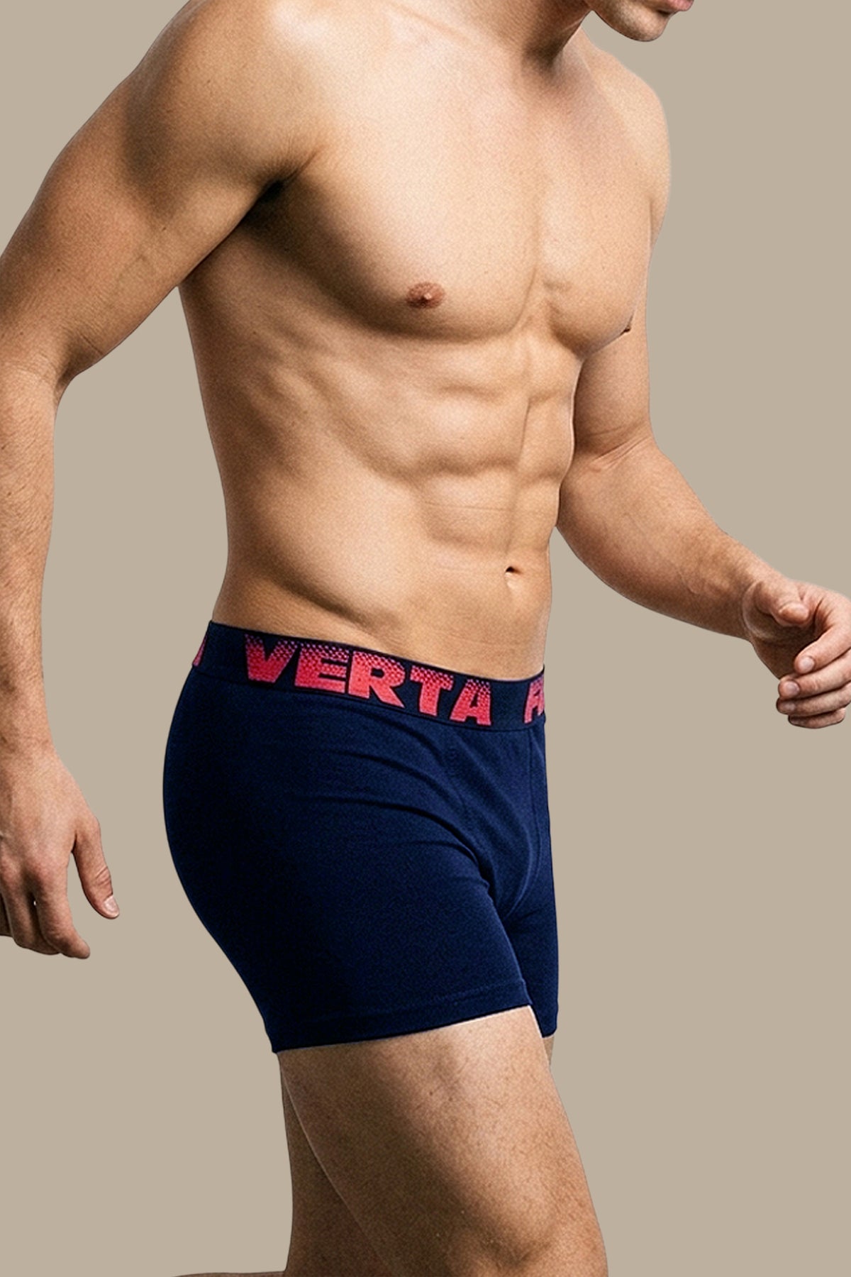 Solid Navy Boxer