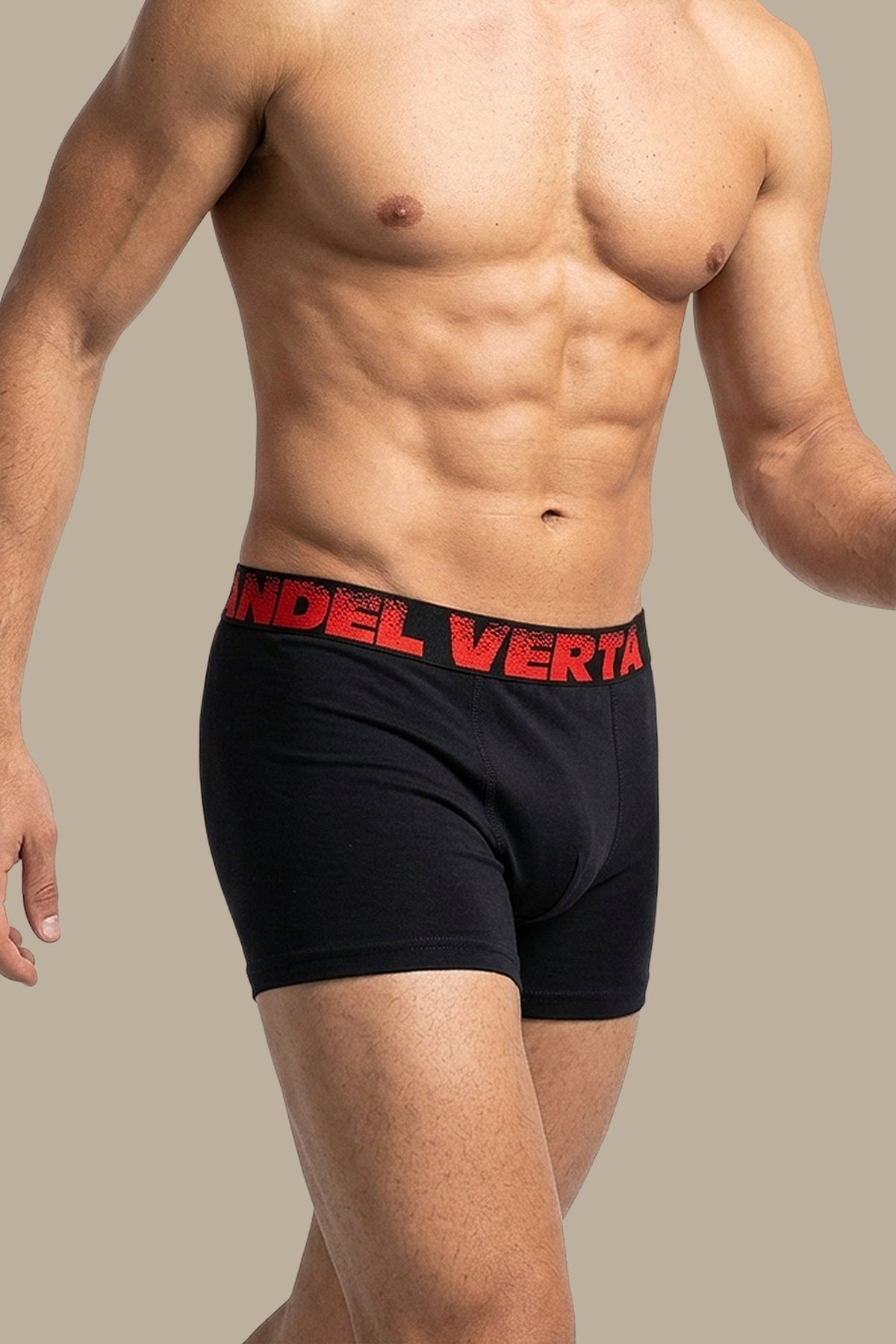 Black Solid Fidel Verta Boxer