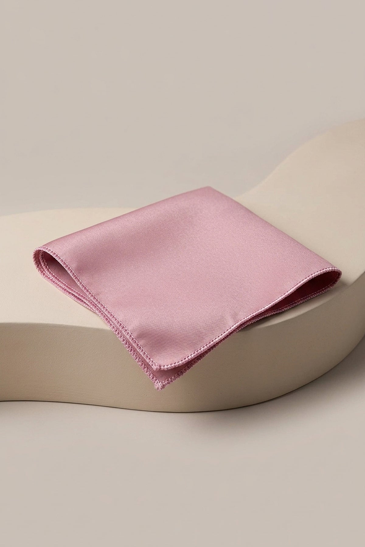 Satin Plain Pocket Square