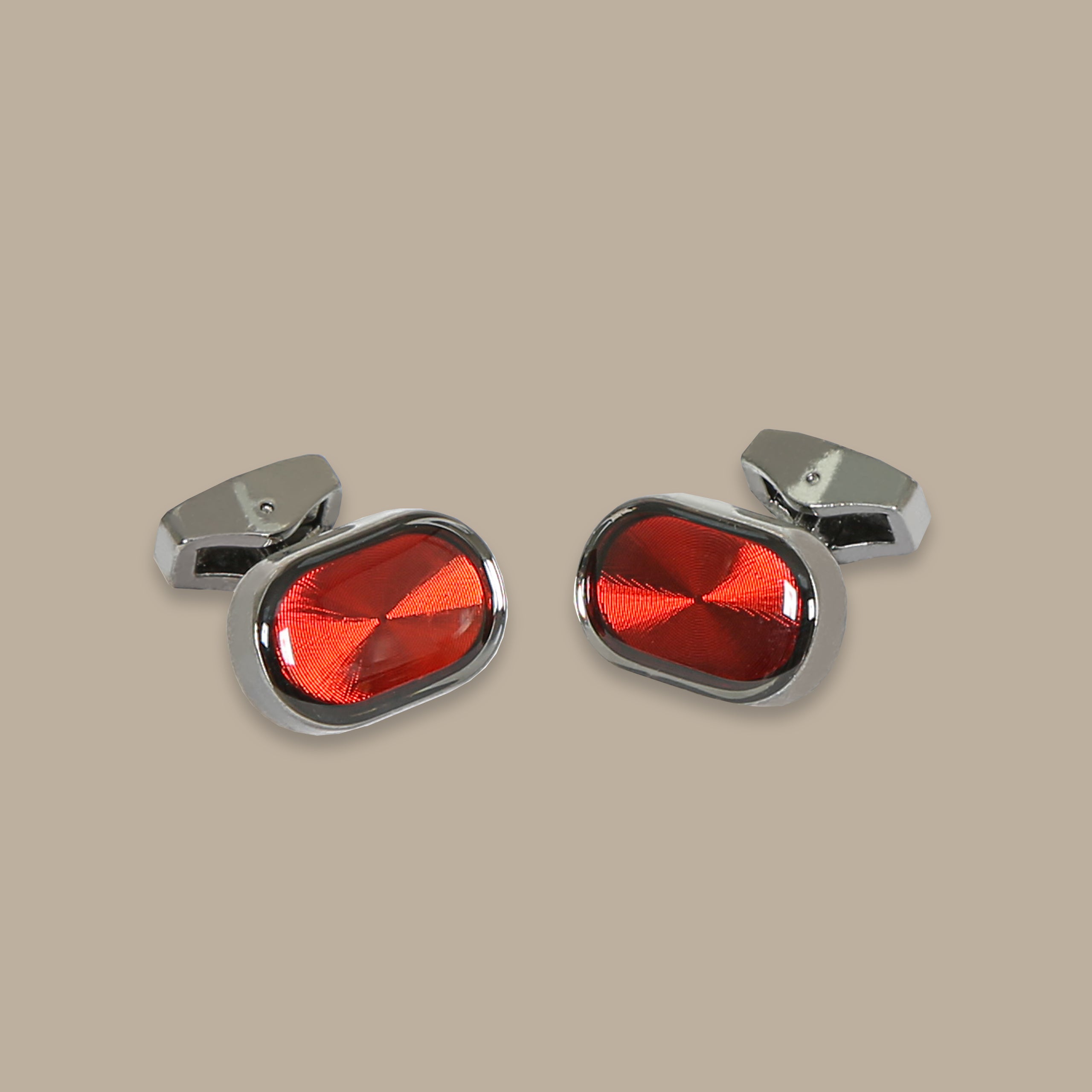 Oval Havane Cufflinks