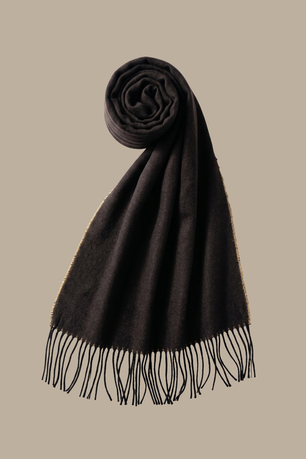 Scarf Wool Basic Piping