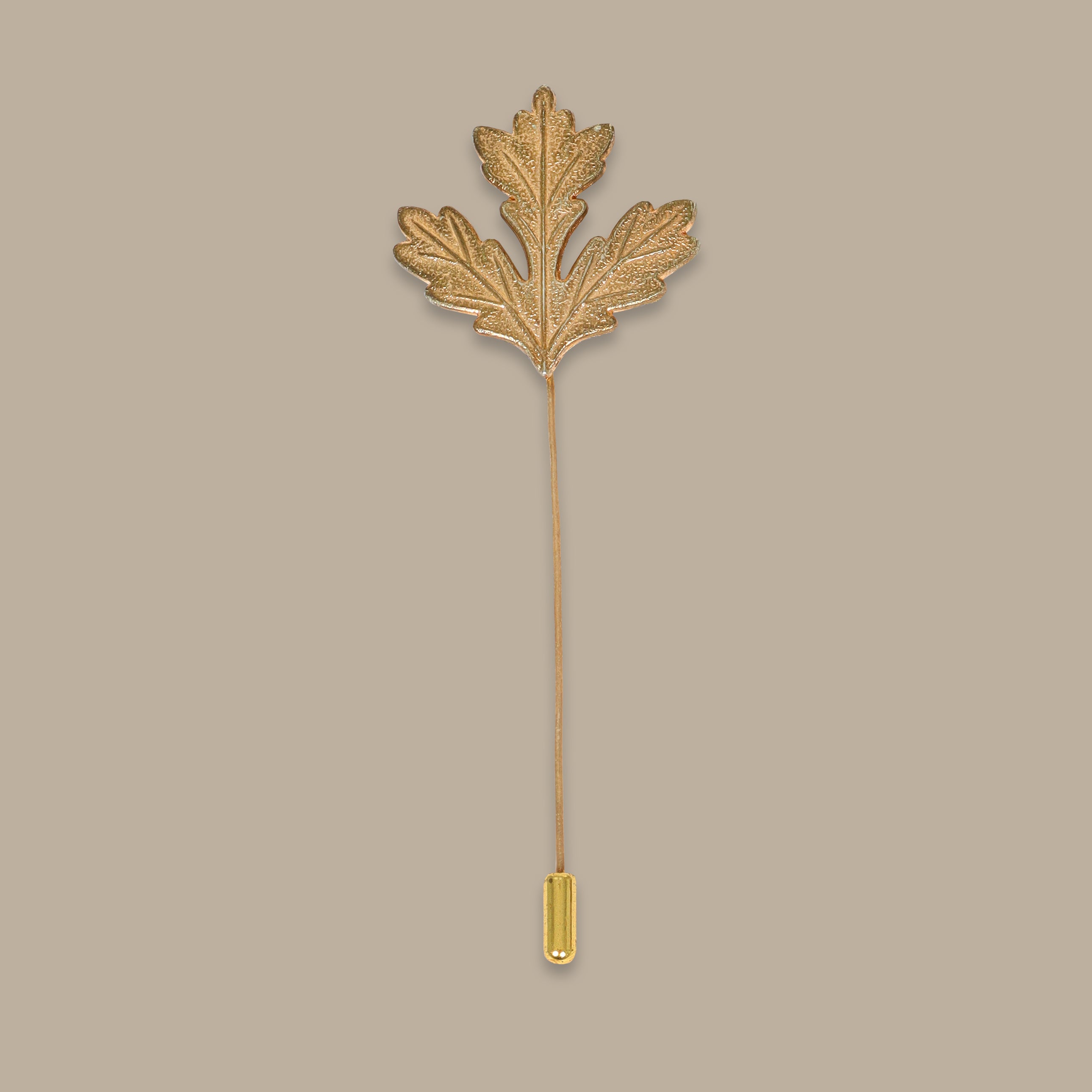 Golden Pin: Nature's Gleam