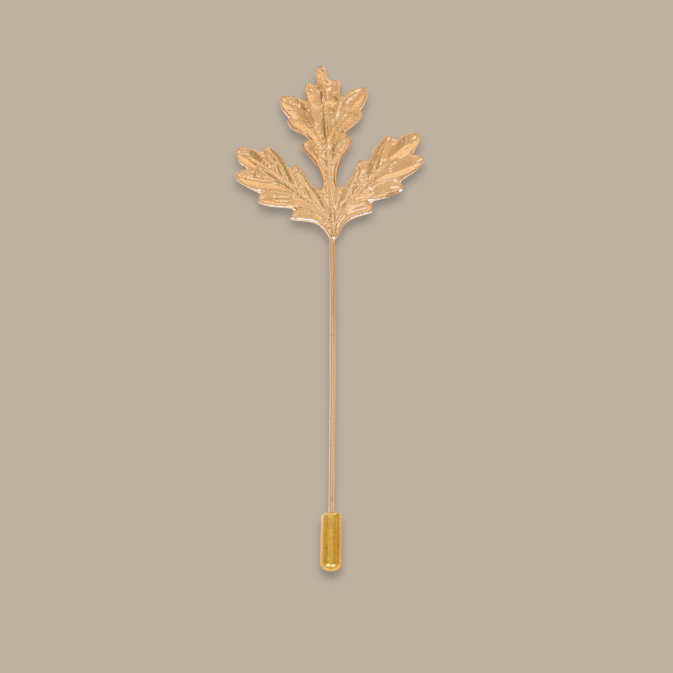 Golden Pin: Nature's Gleam