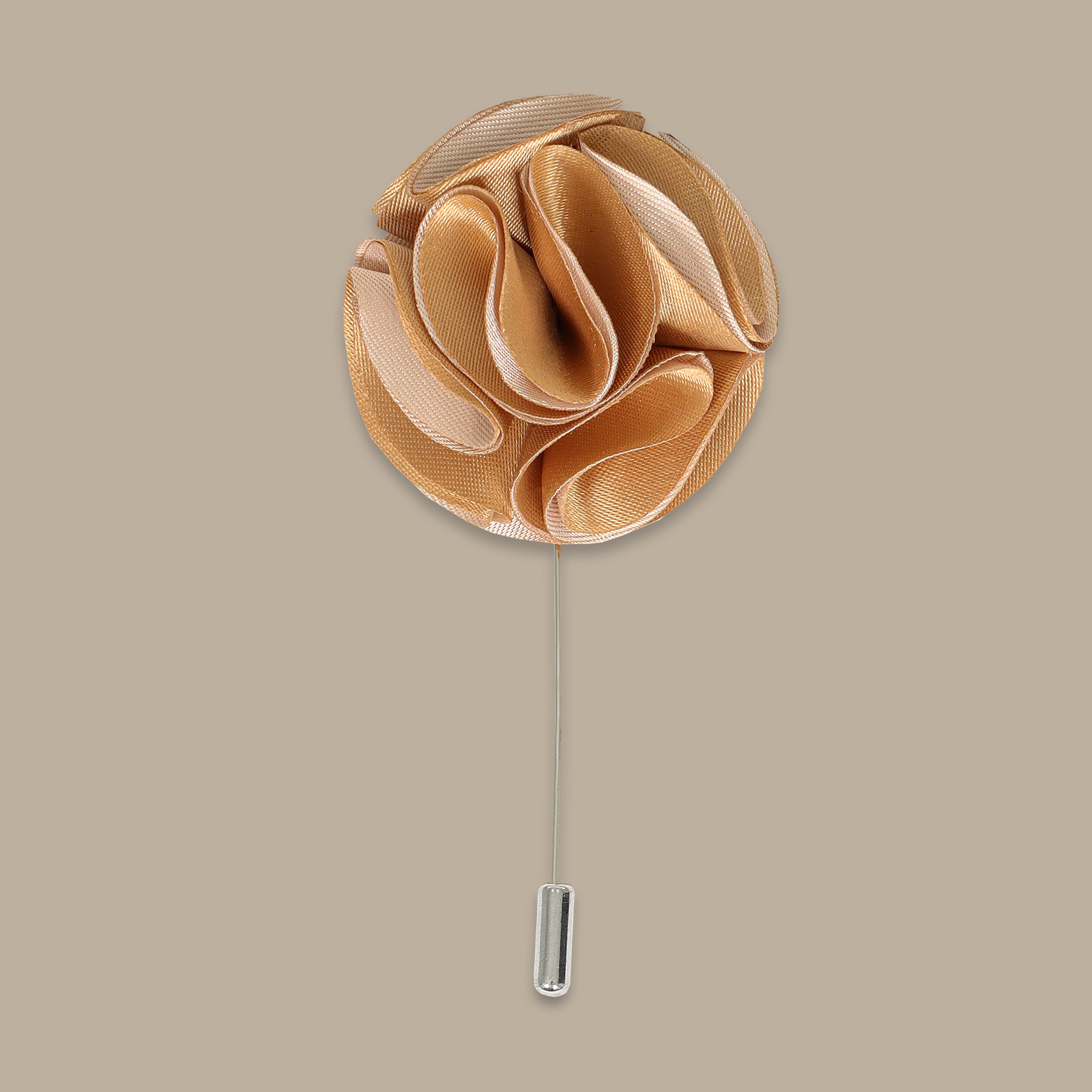 Big Flower Golden Pin