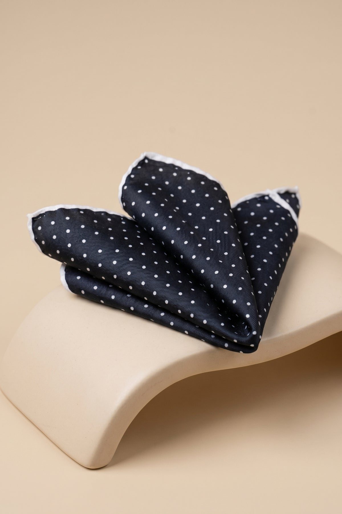 Black Paisley Pocket Square