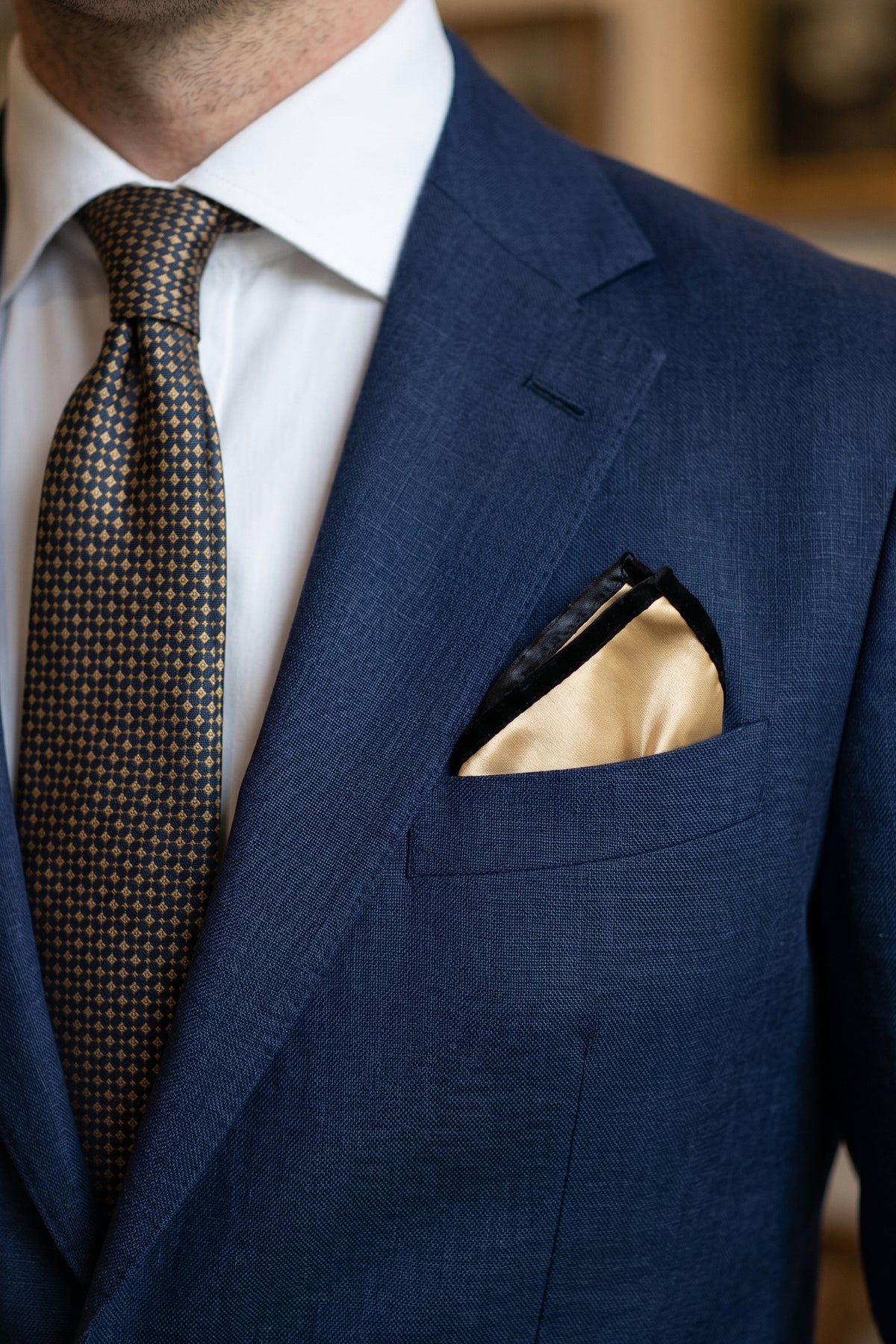 Piping Pocket Square