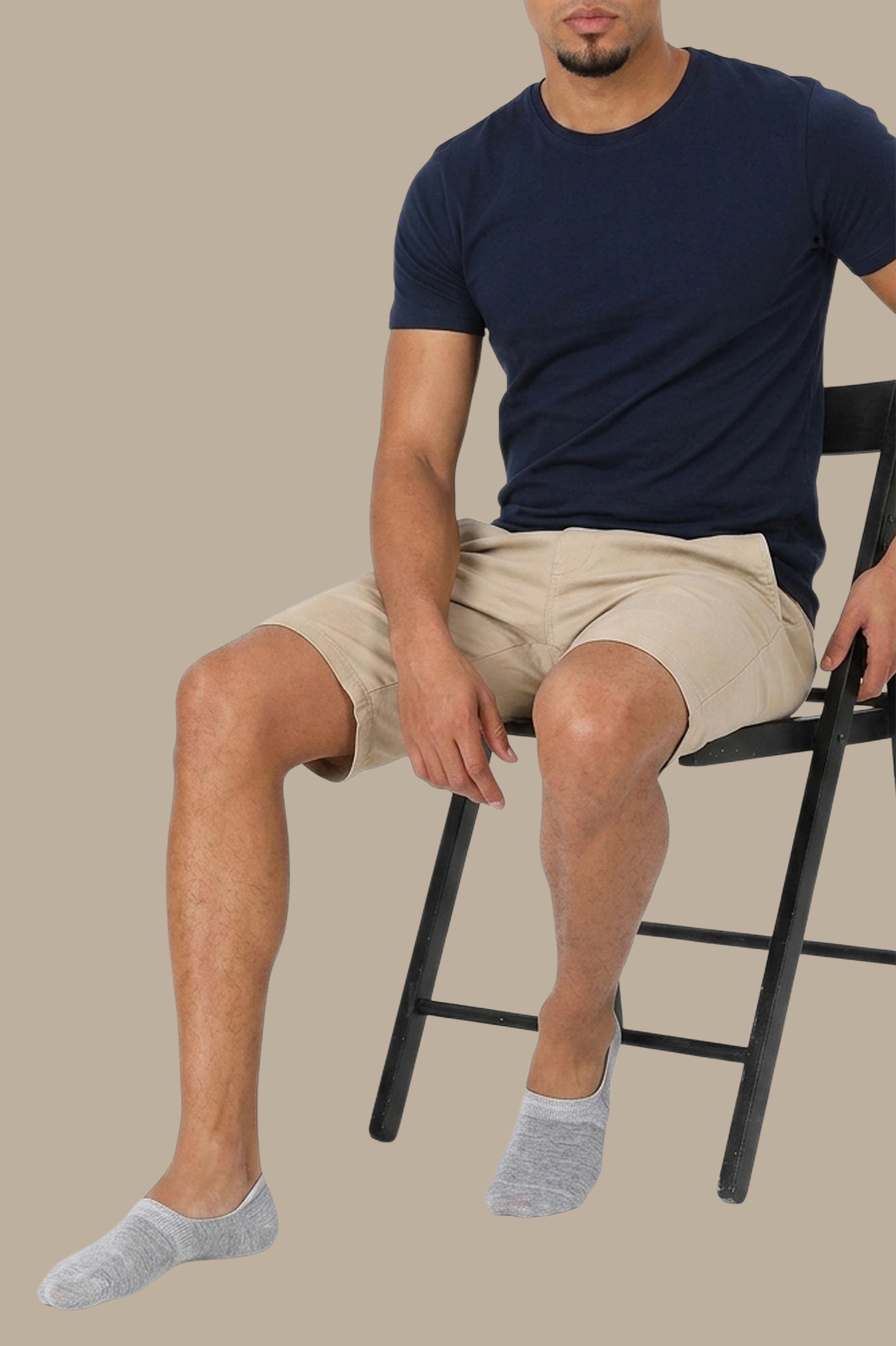 Grey Invisible Socks