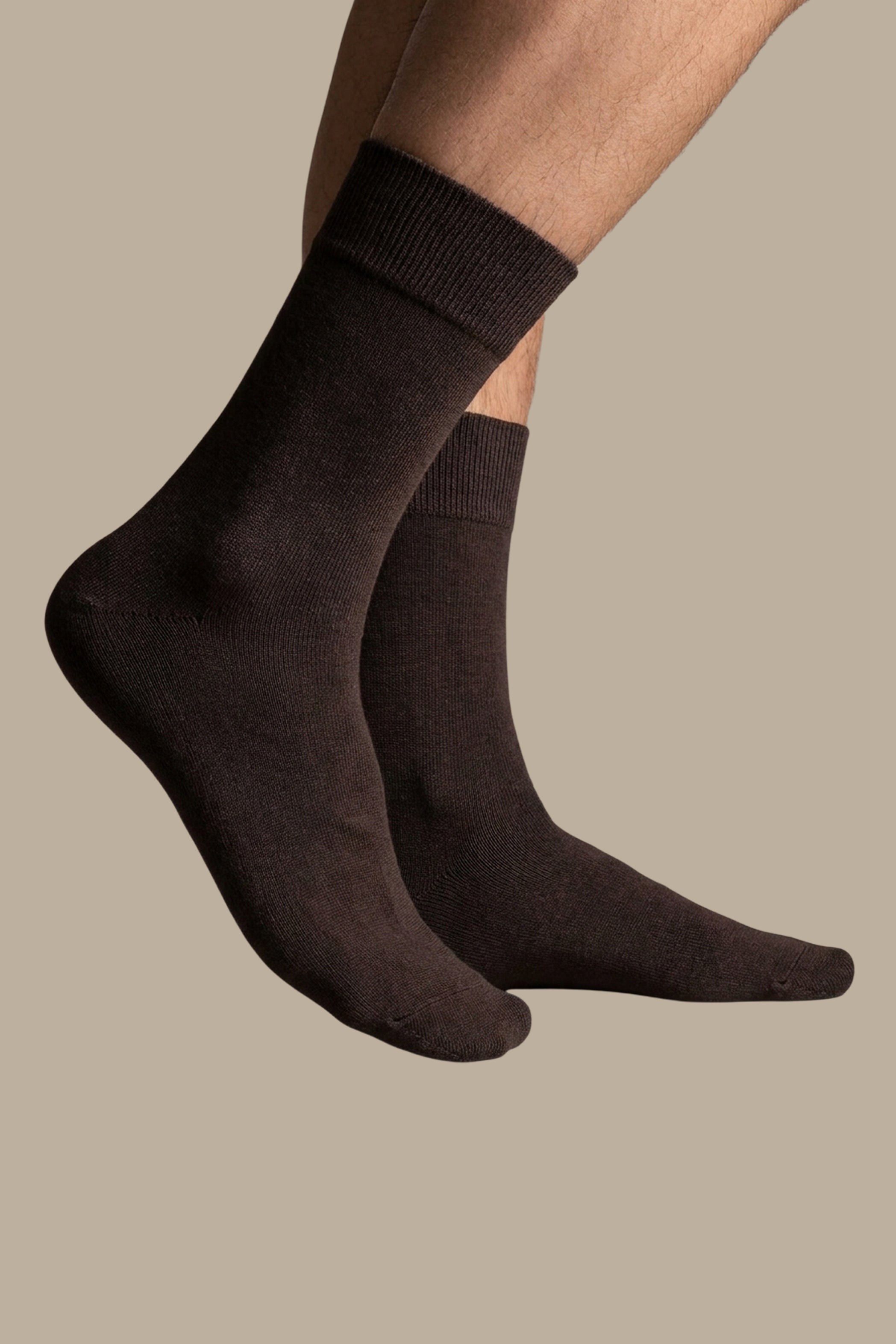 Brown Fil D'Écosse Socks