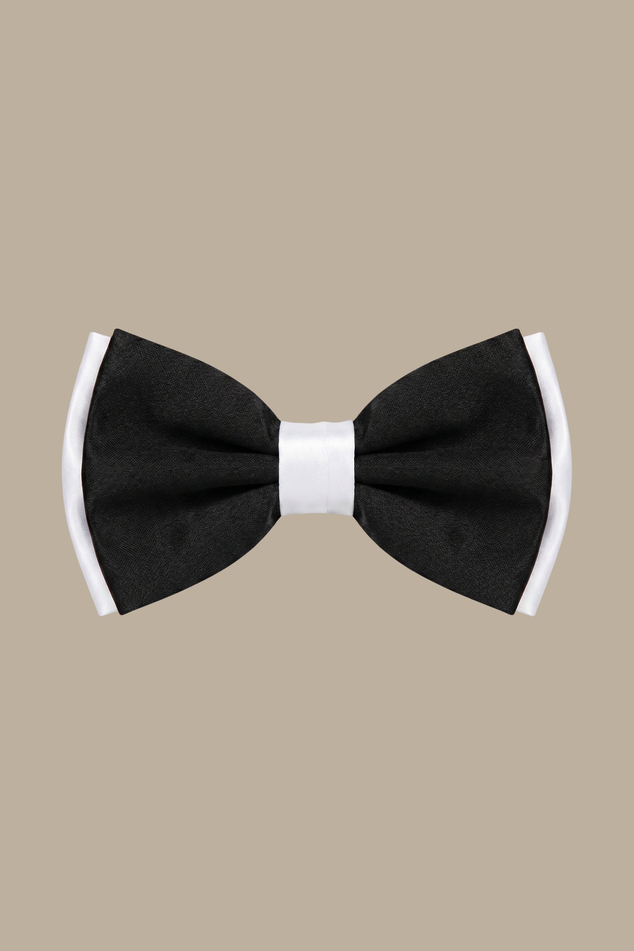 Big Double White Bowtie