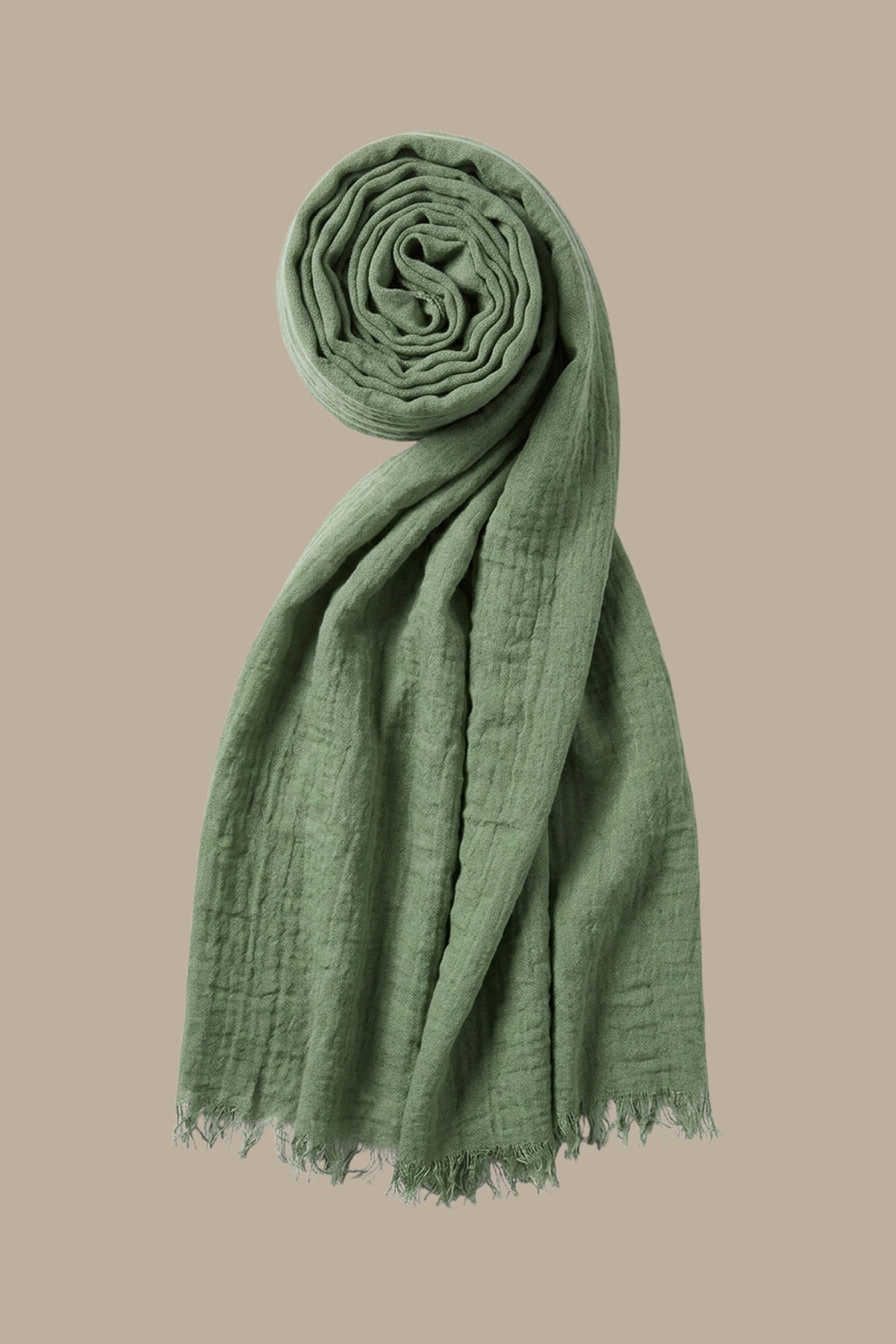 Scarf Plain Olive