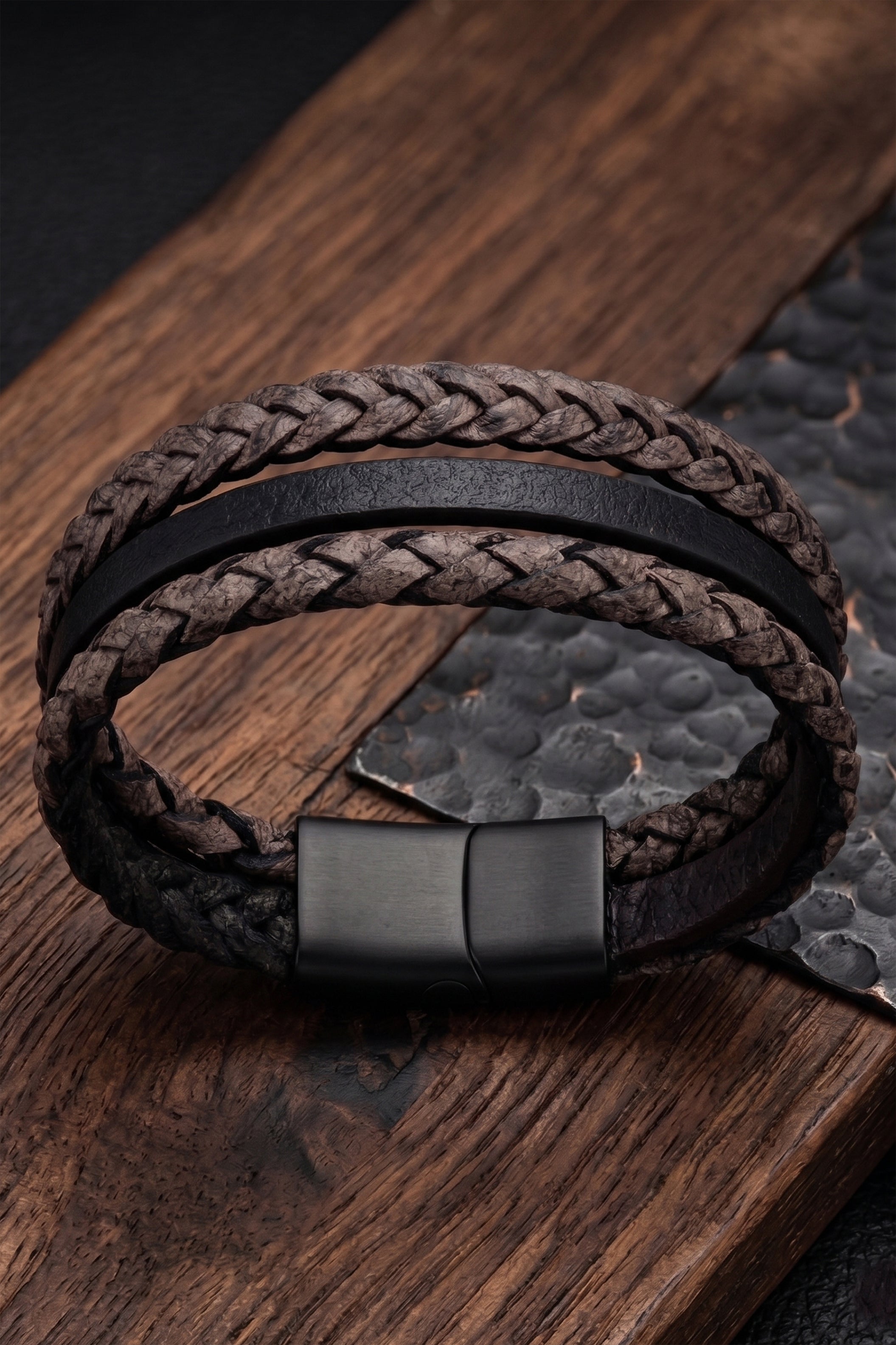Leather Bracelet
3 Layers