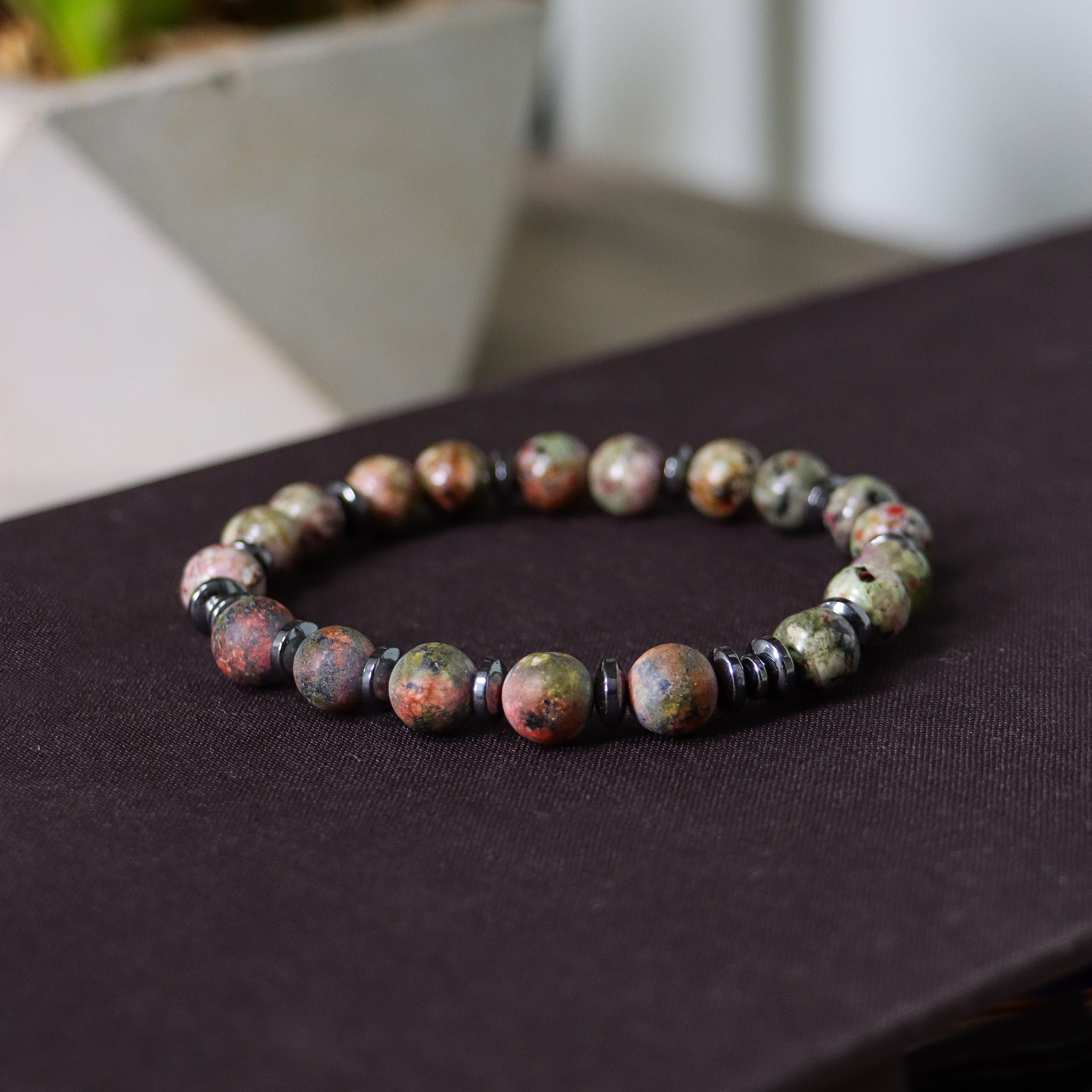 Stone Bracelet – Pistache